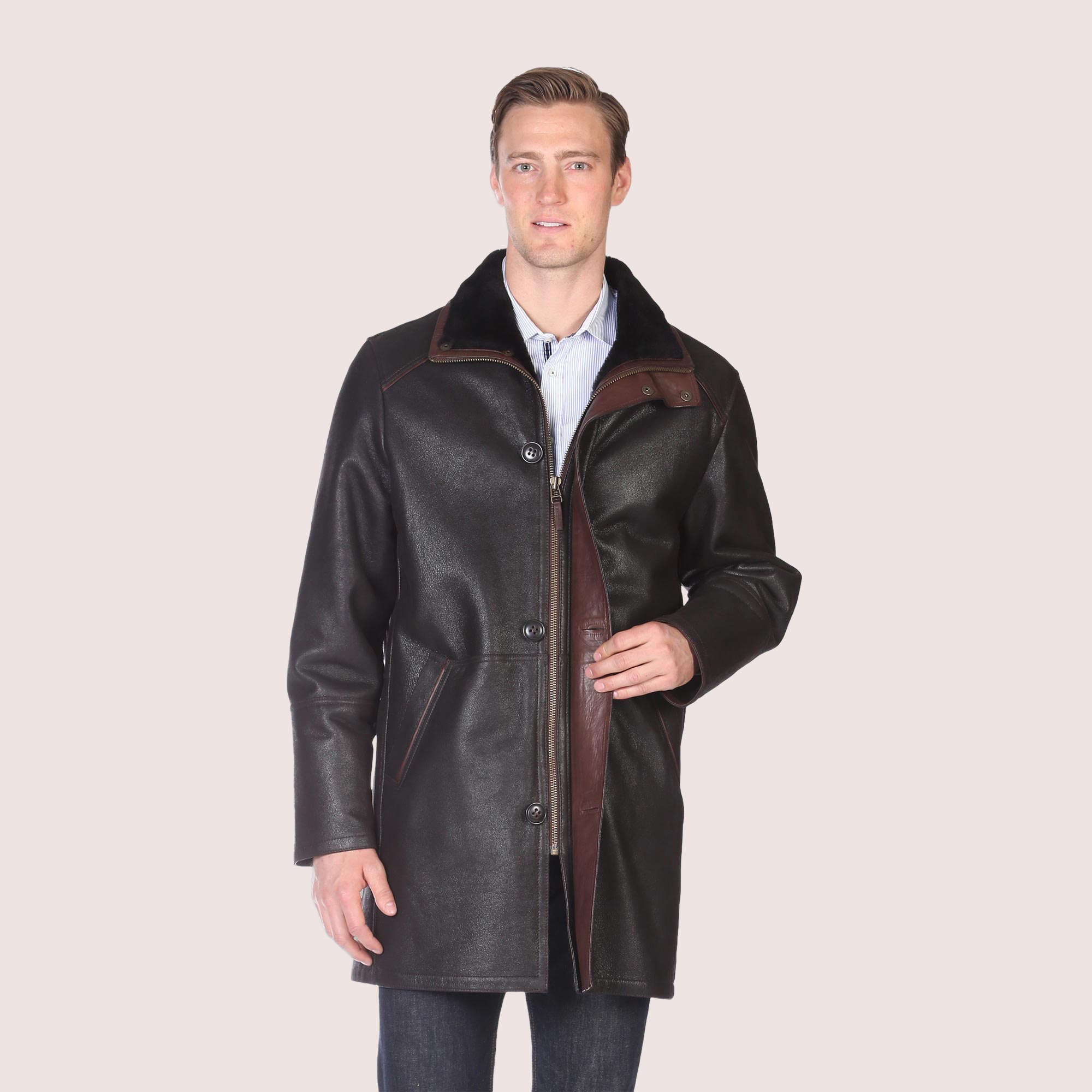 Greenwich Shearling Coat