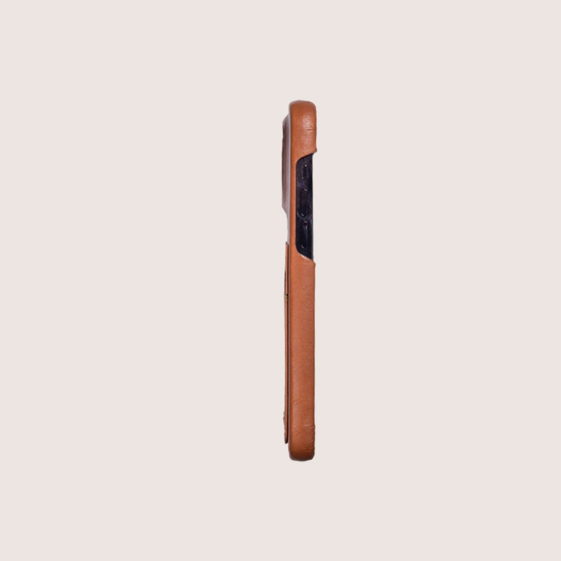 iPhone 14 Pro Leather Case with Pocket