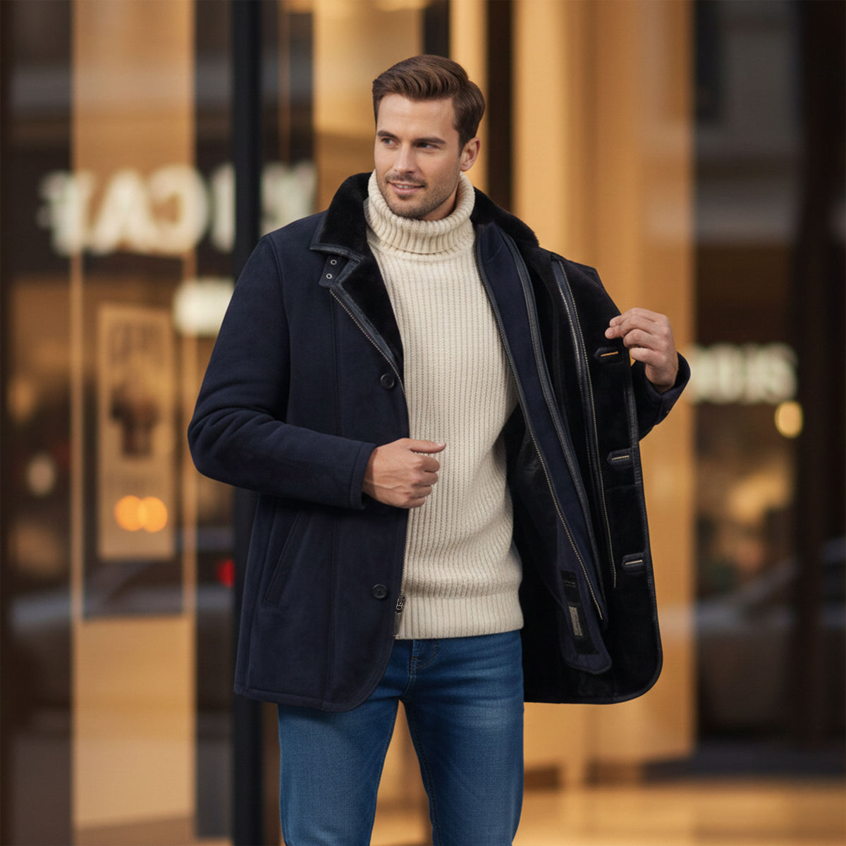 Bentley Shearling Jacket-3