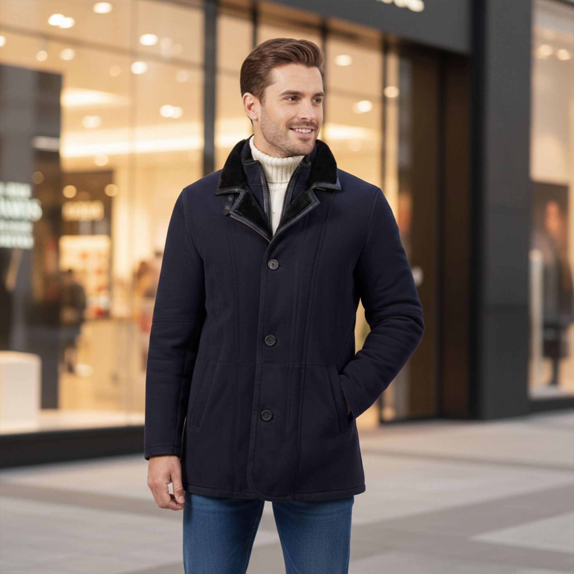 Bentley Shearling Jacket-4
