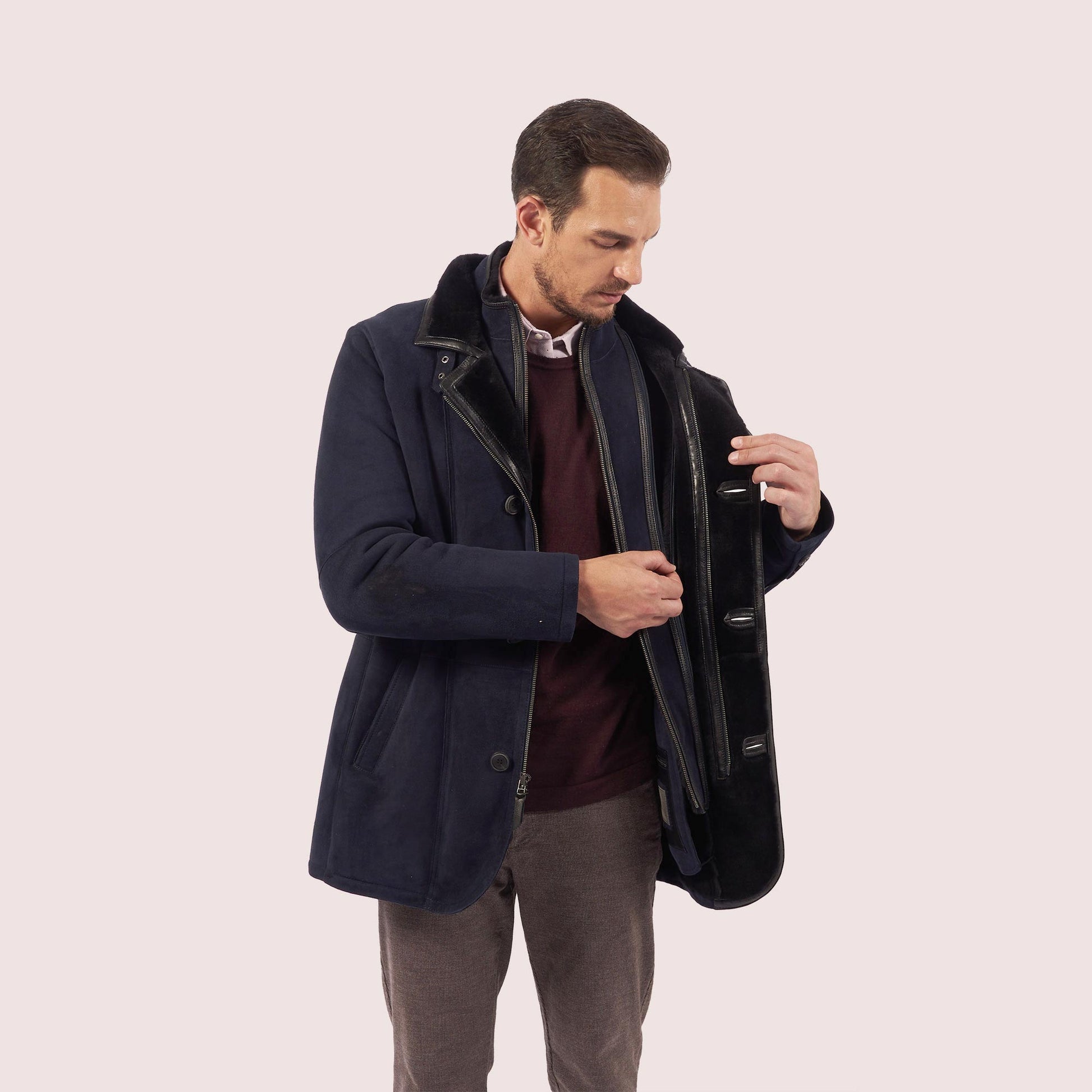 Bentley shearling jacket