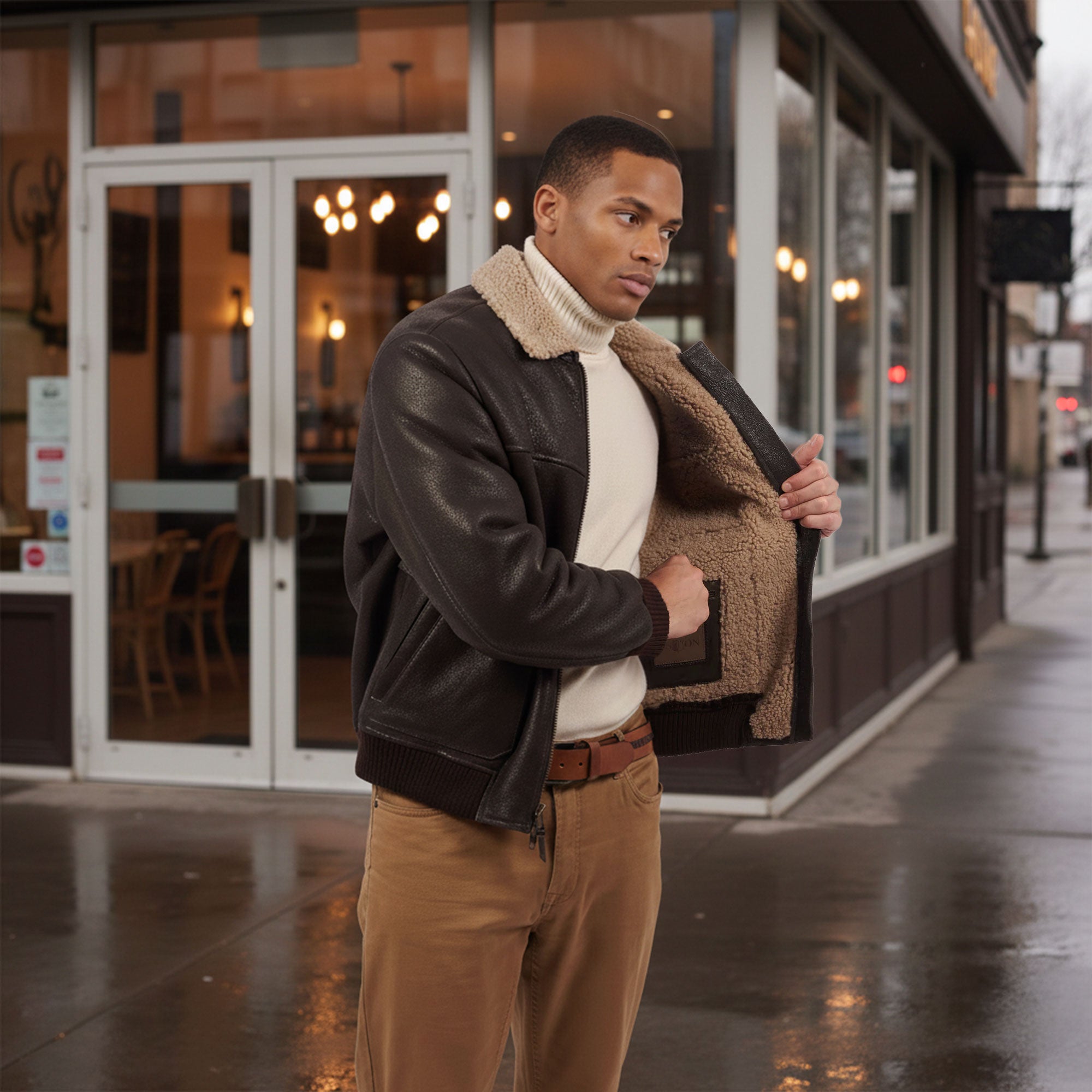 Archer Shearling Jacket-3