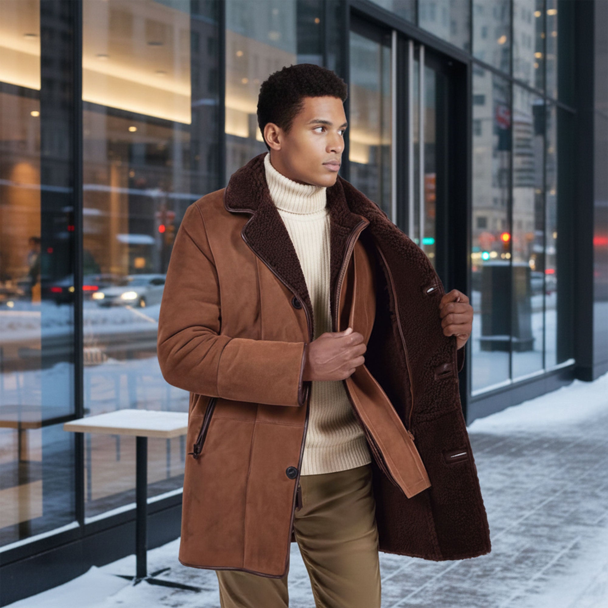 Kingston Shearling Coat-18