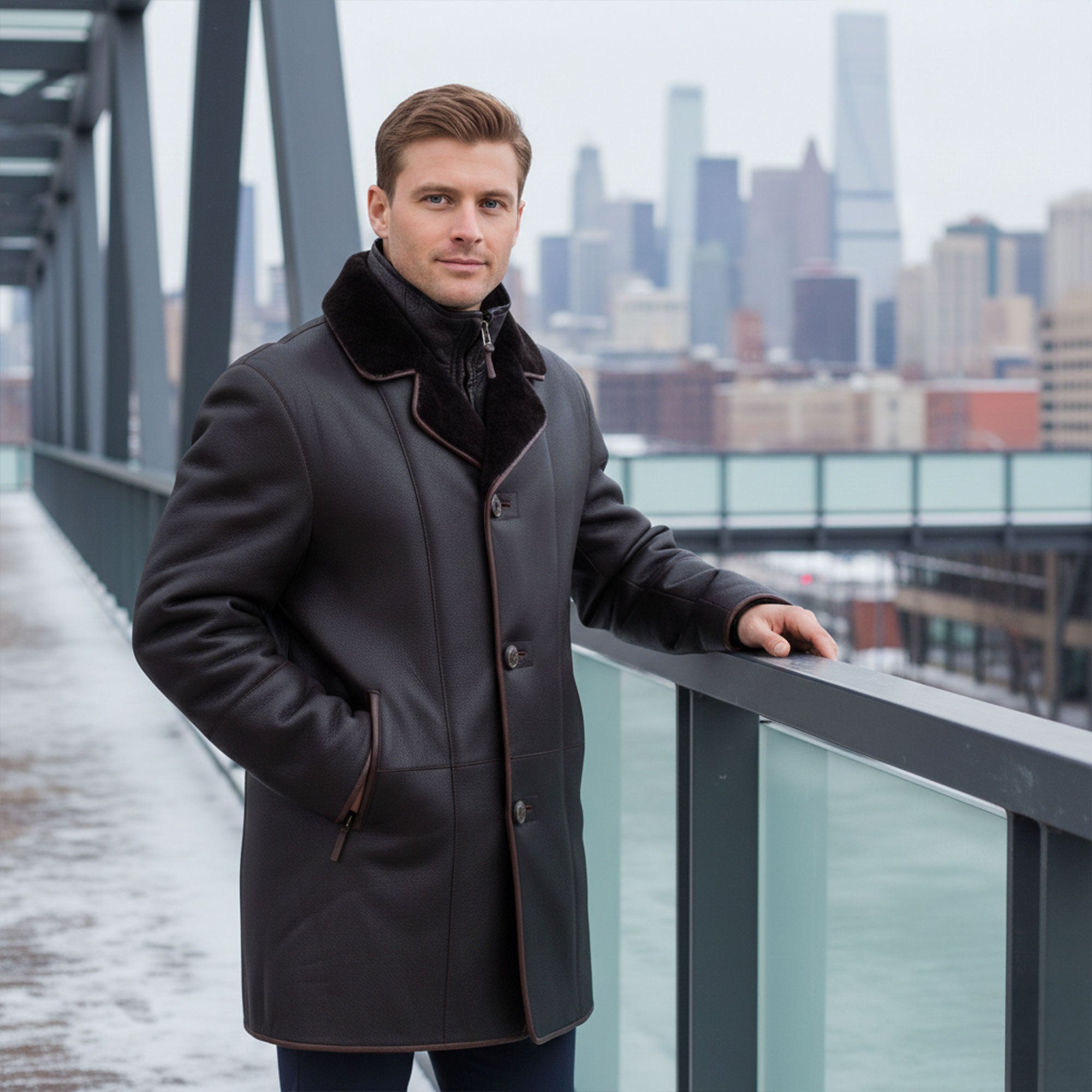 Kingston Shearling Coat-15