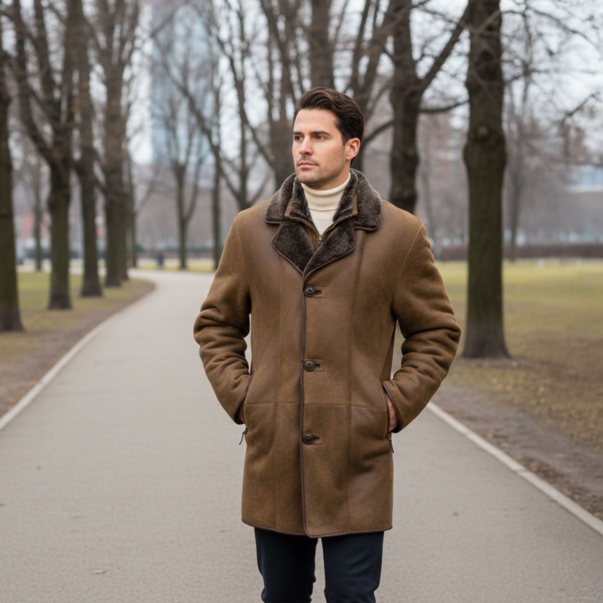 Kingston Shearling Coat-5