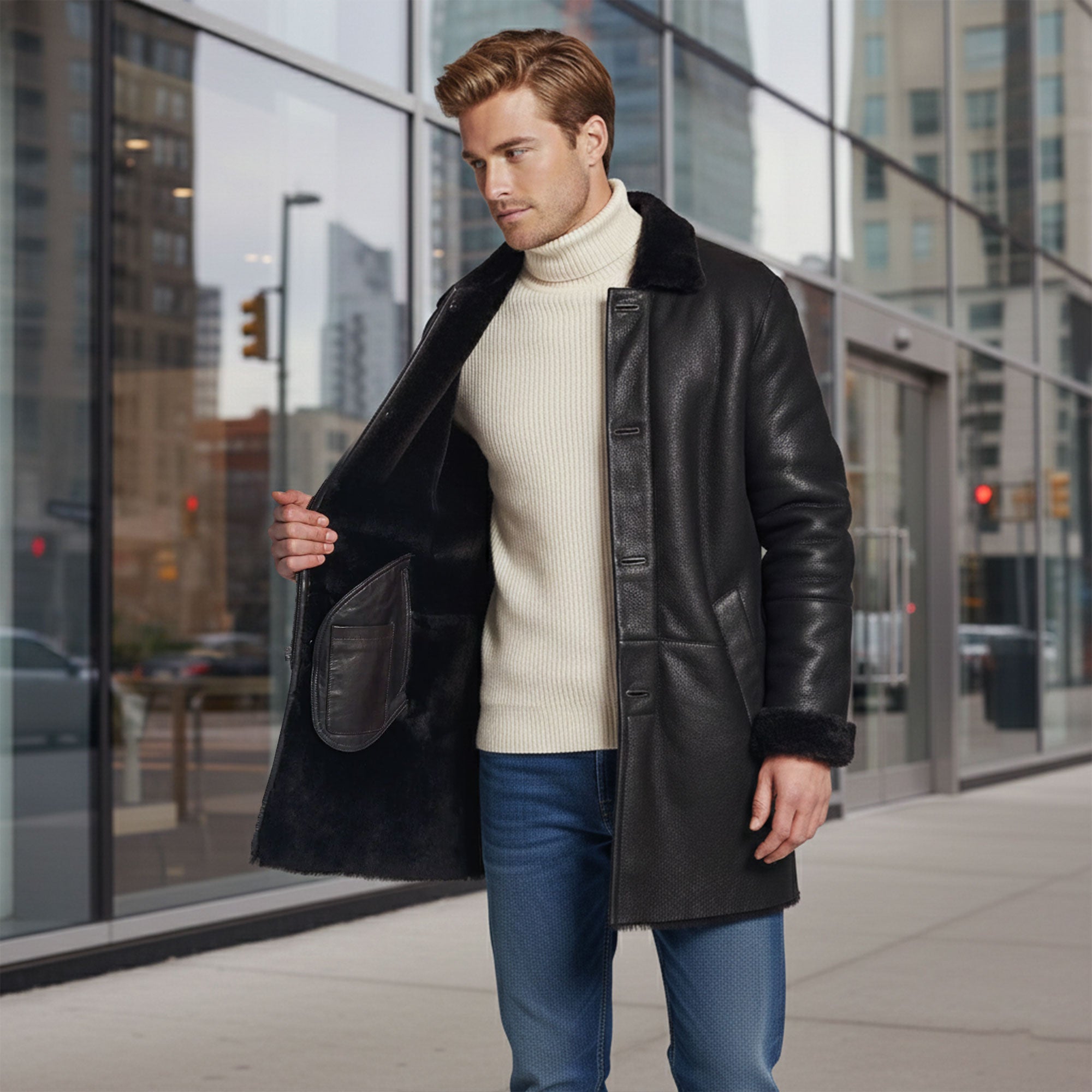 Miles Shearling Coat-3