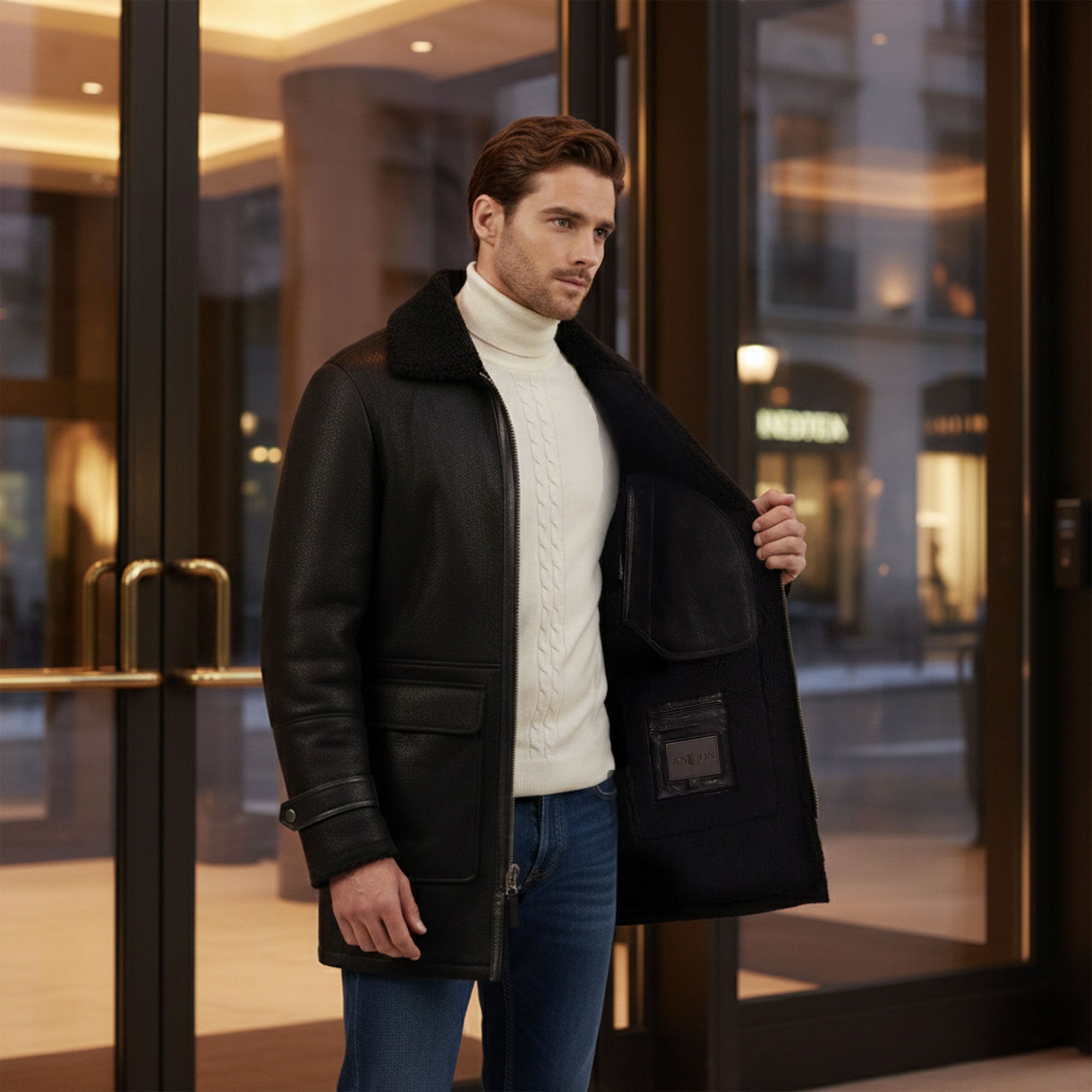 Carter Shearling Coat-3