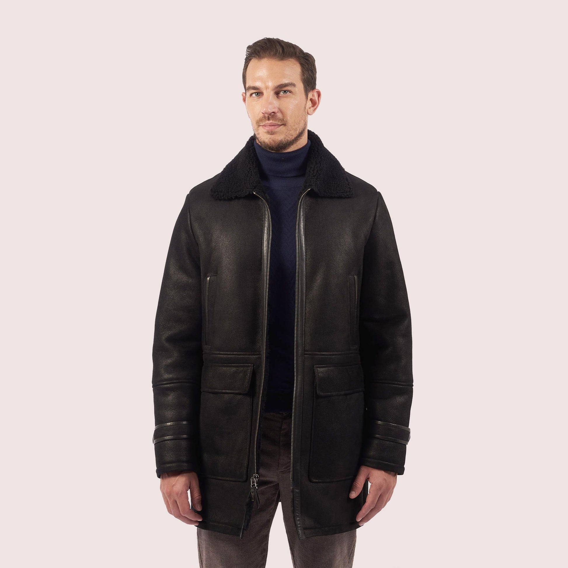 Carter shearling coat