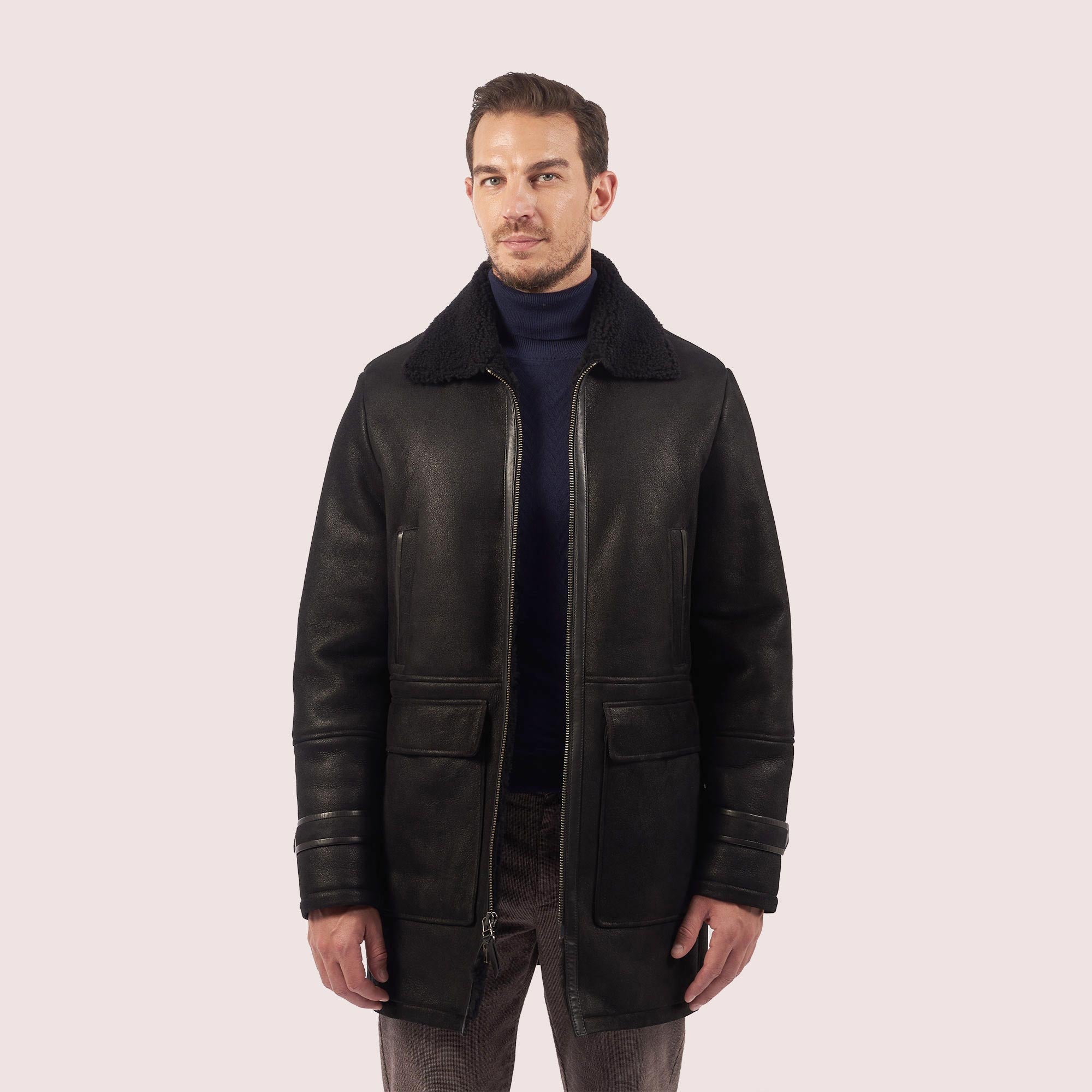 Carter shearling coat