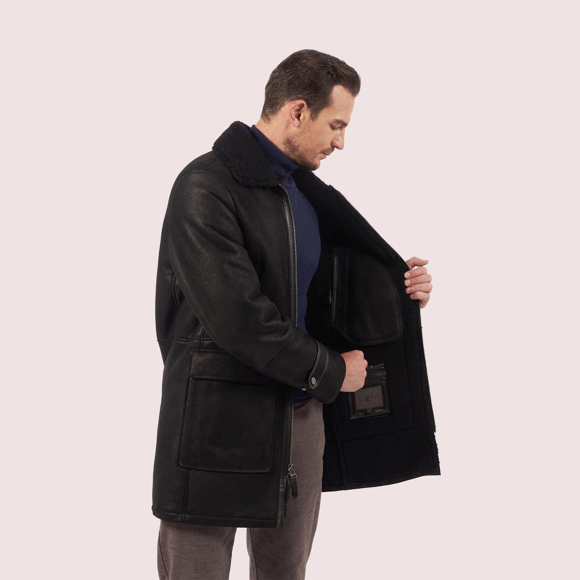 Carter shearling coat