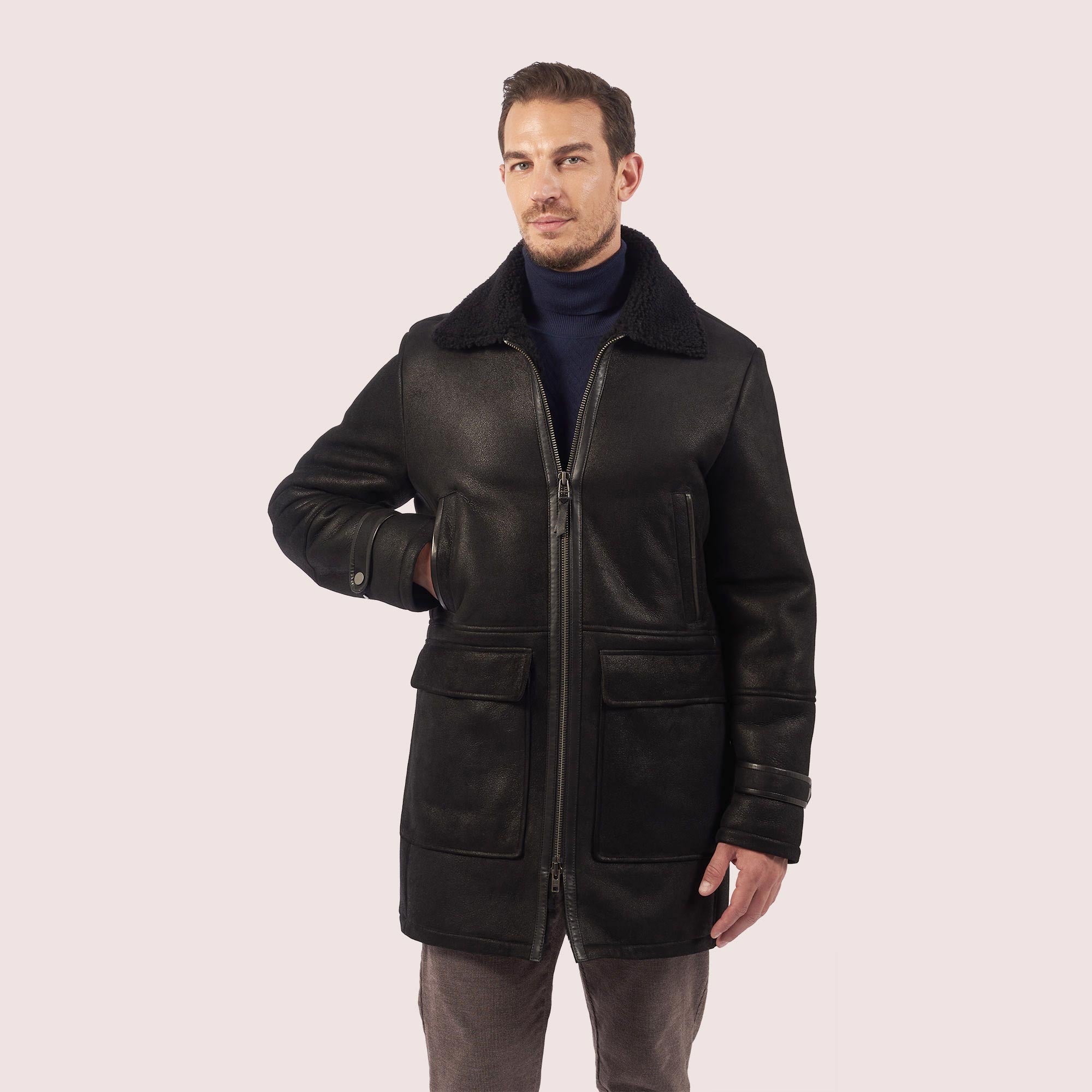 Carter shearling coat