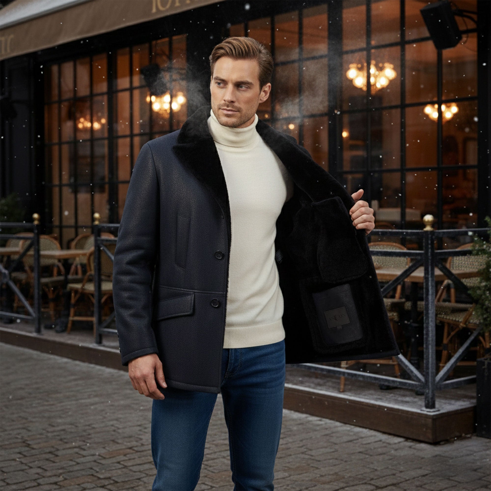 Chandler Shearling Coat-3
