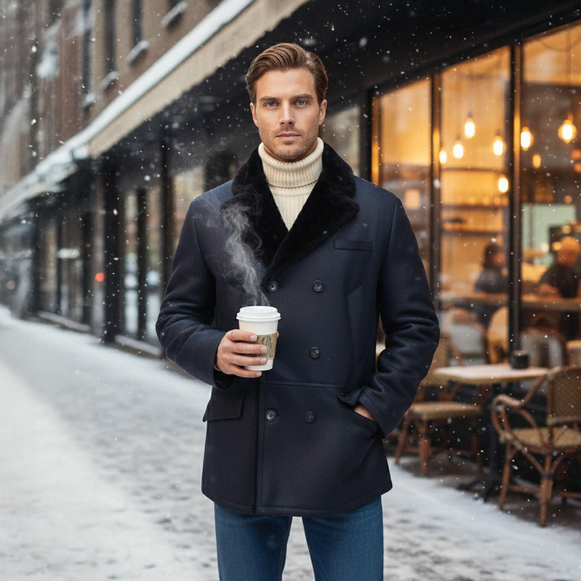 Chandler Shearling Coat-5