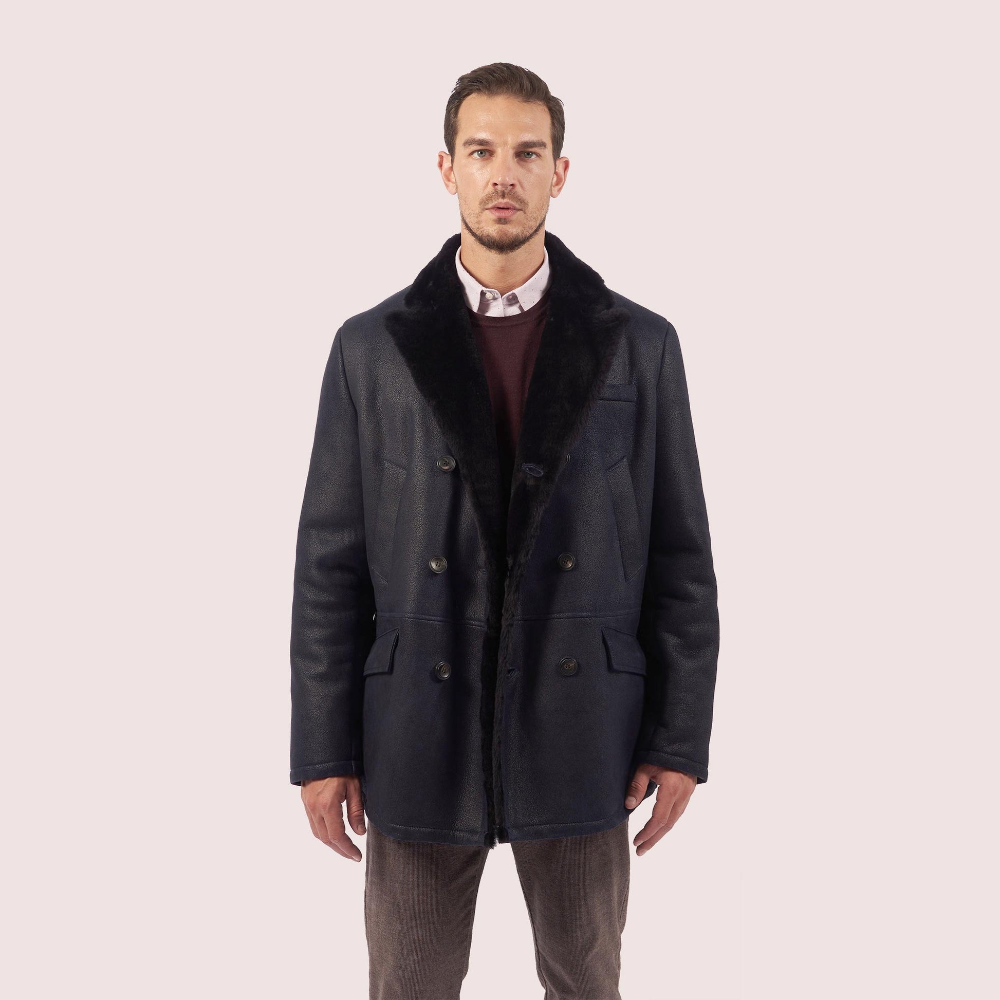 Chandler shearling coat