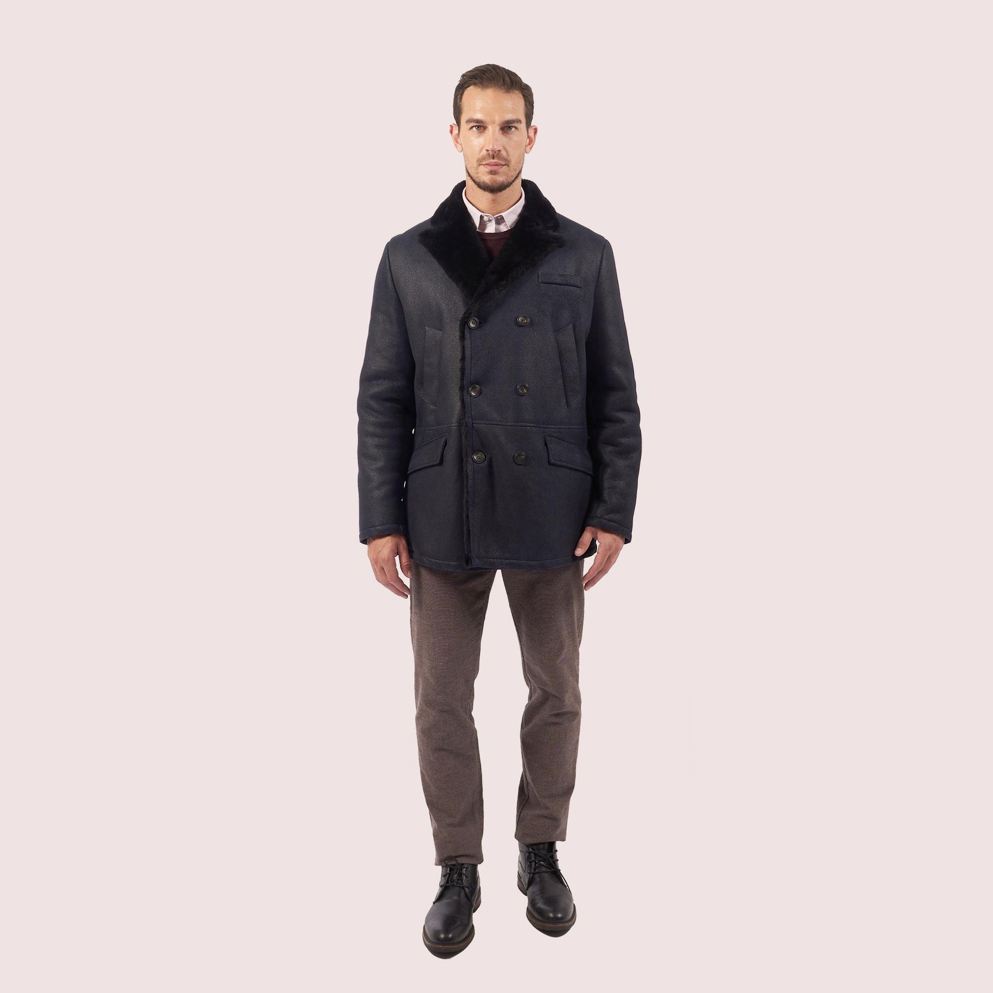 Chandler shearling coat