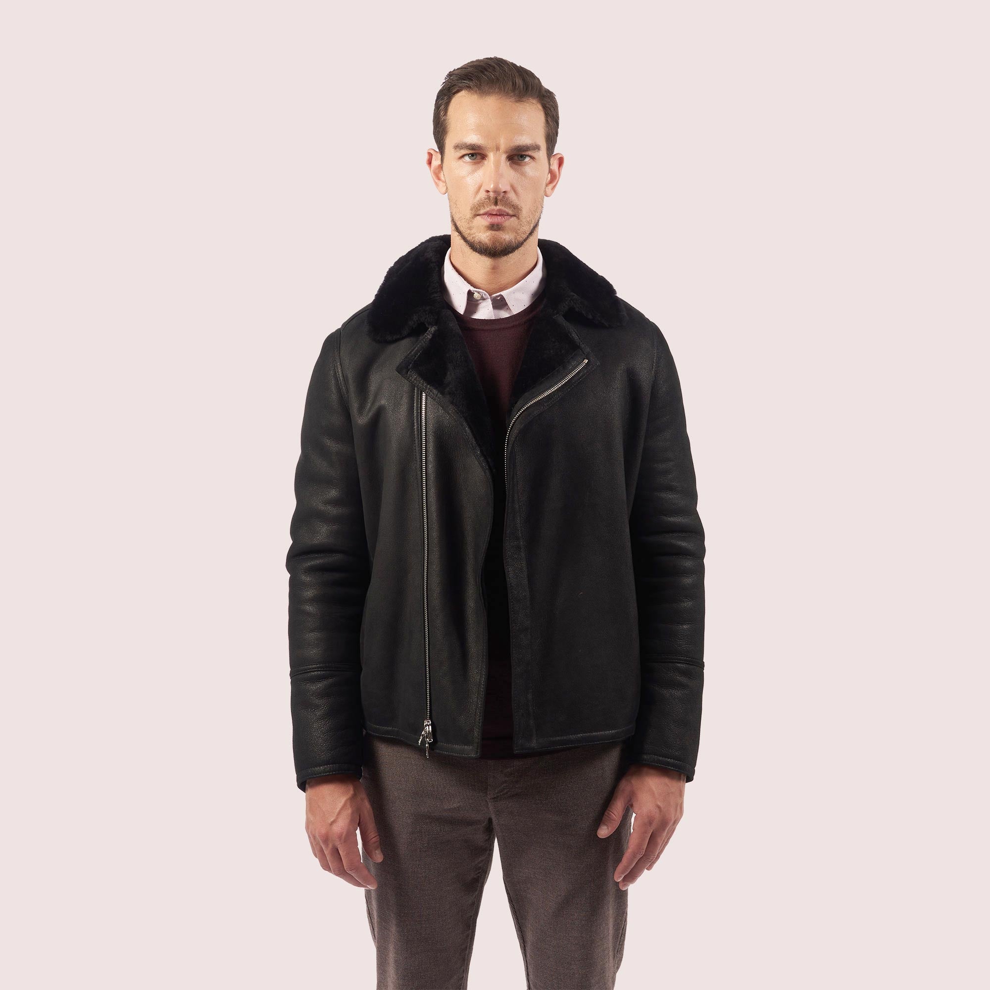 Crawford Shearling Jacket-3
