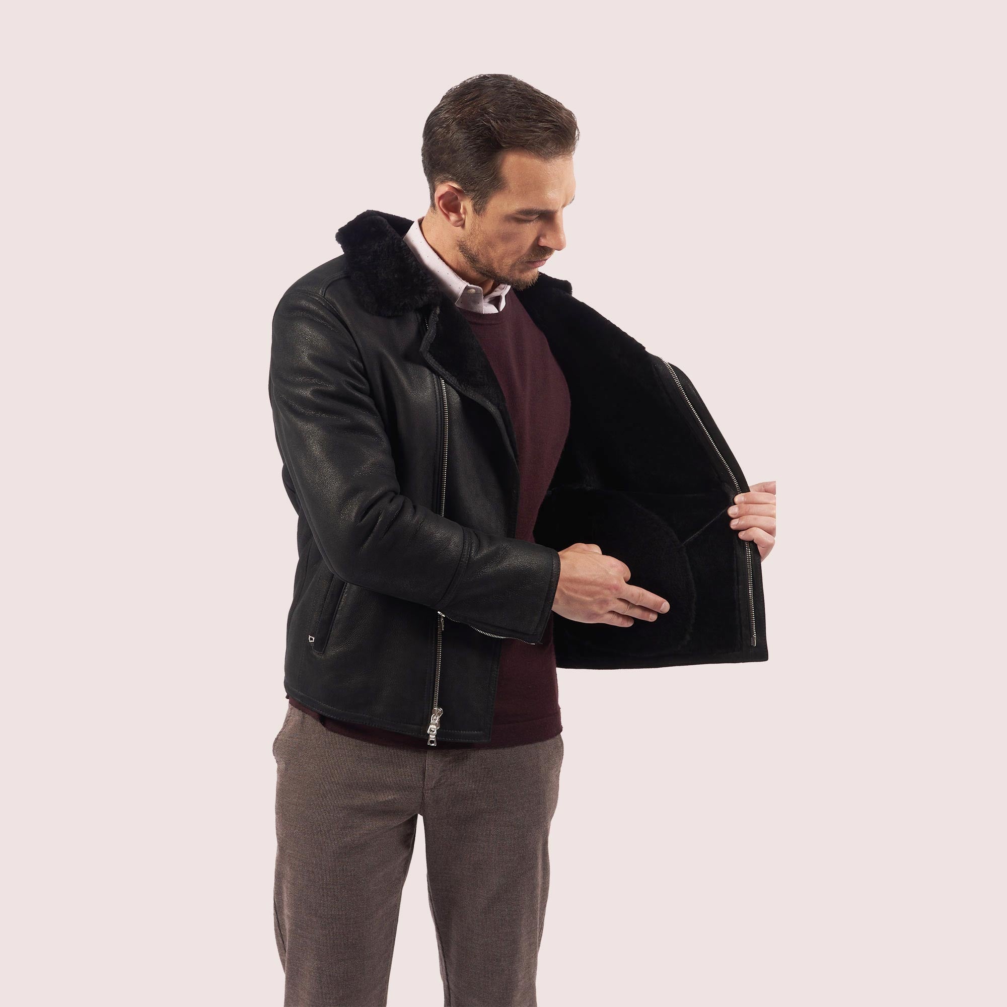 Crawford shearling jacket