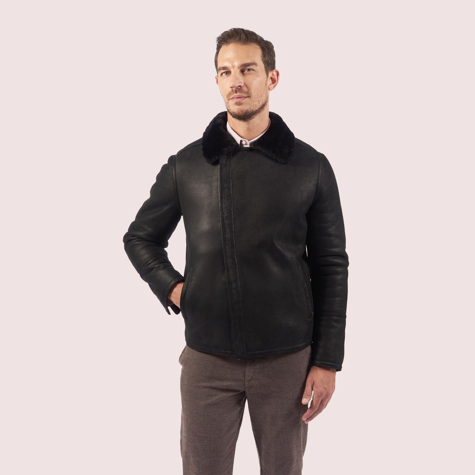 Crawford shearling jacket