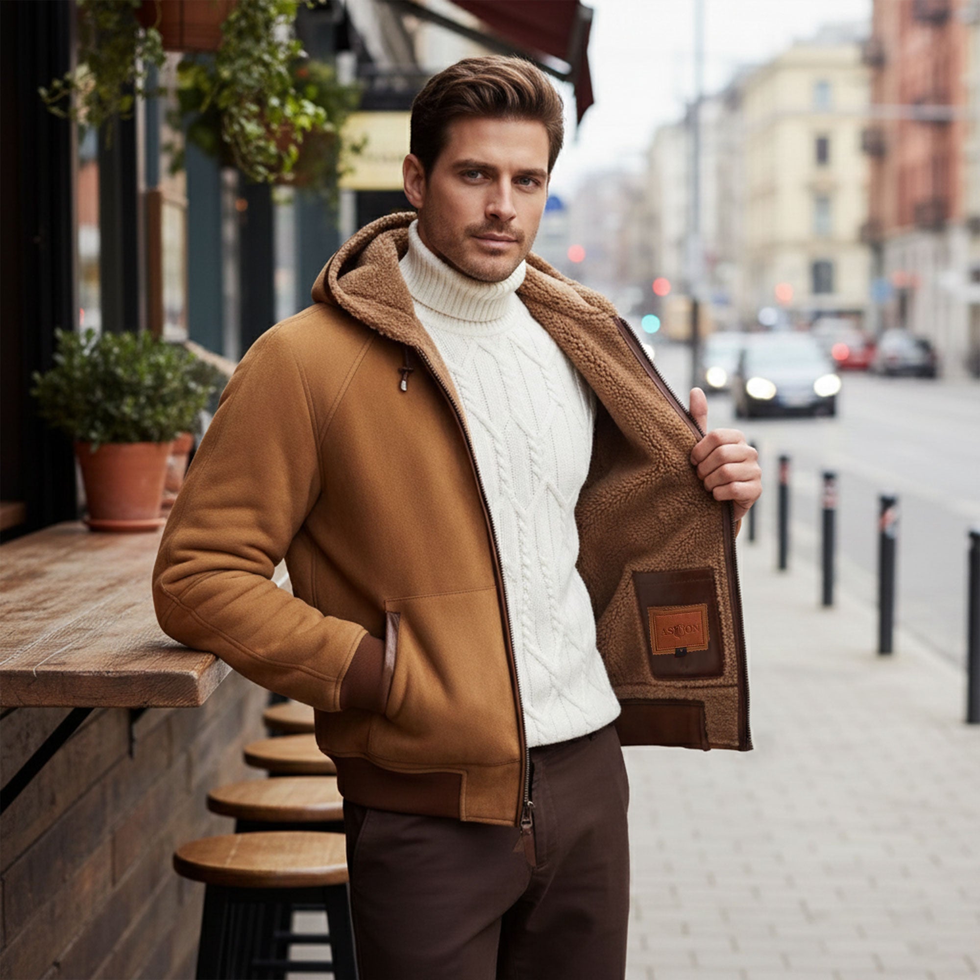 Dashiell Shearling Jacket-3