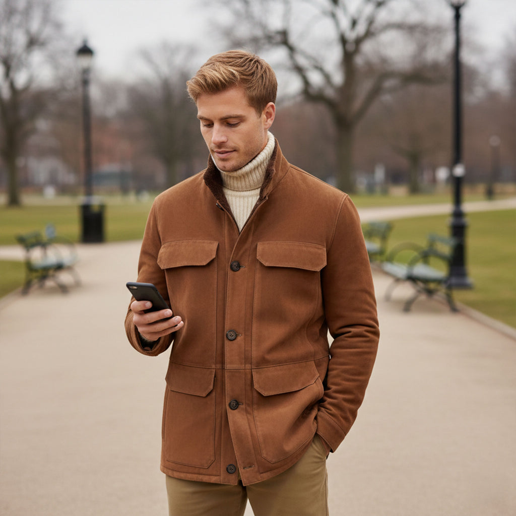 Aaron Shearling Coat