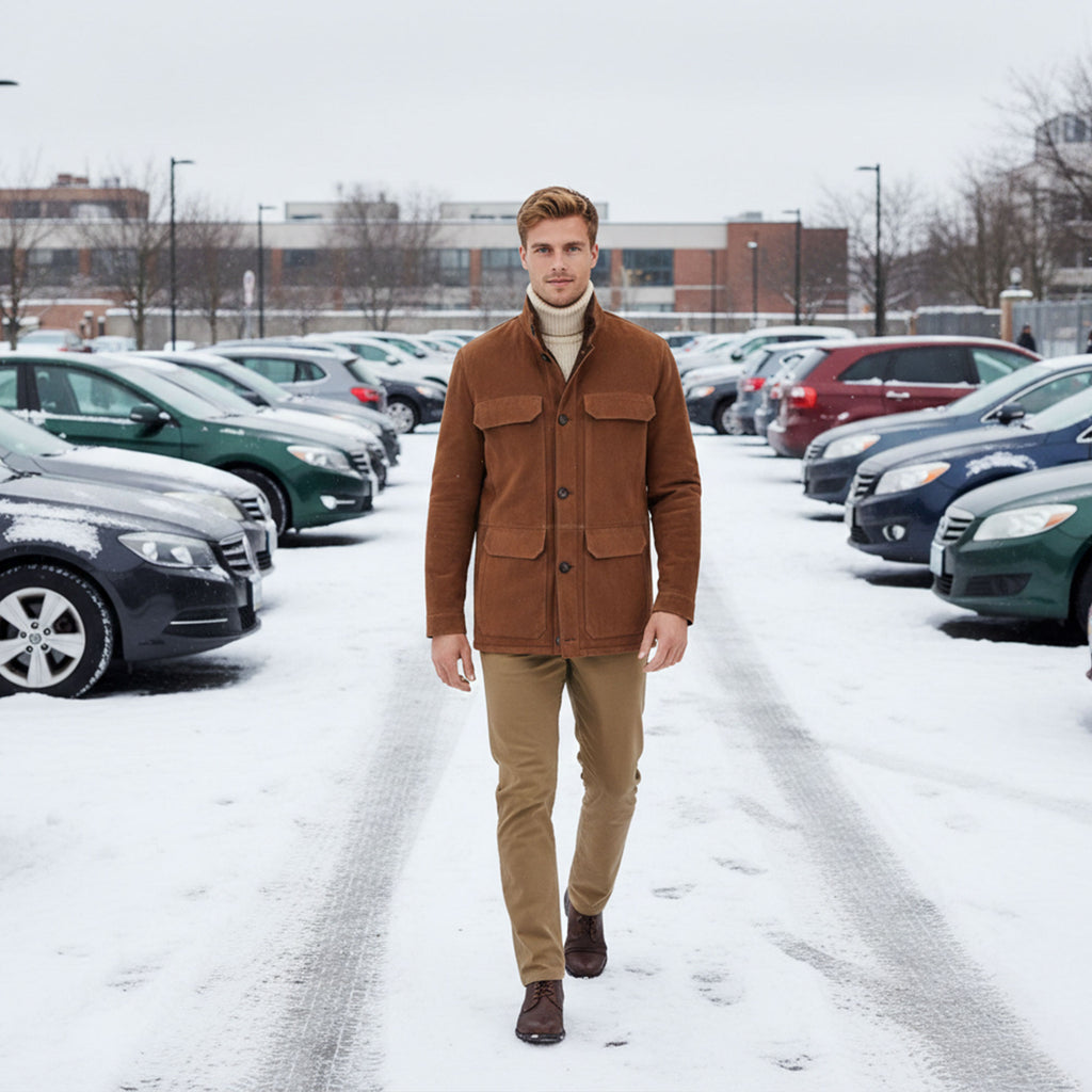 Aaron Shearling Coat