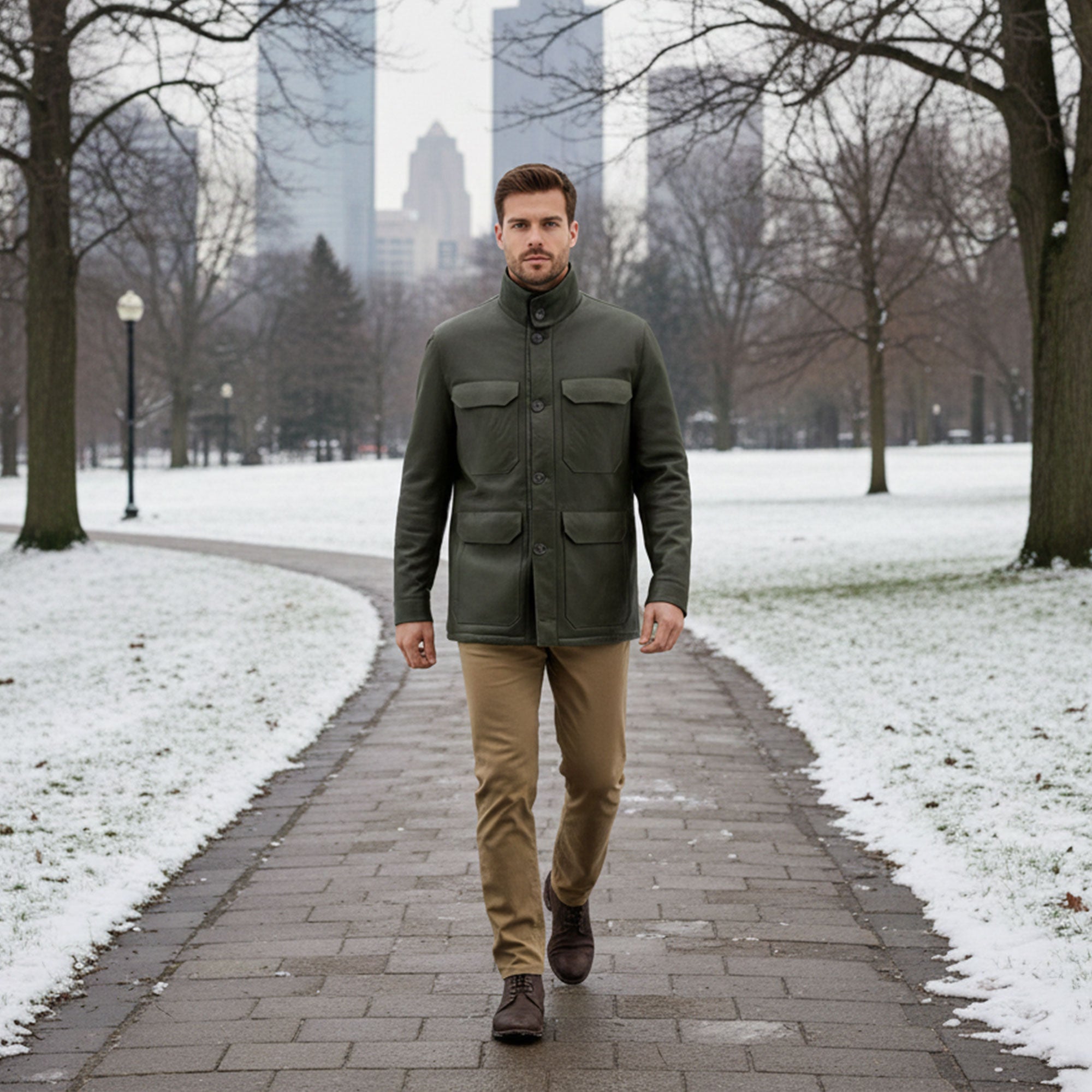 Aaron Shearling Coat-9