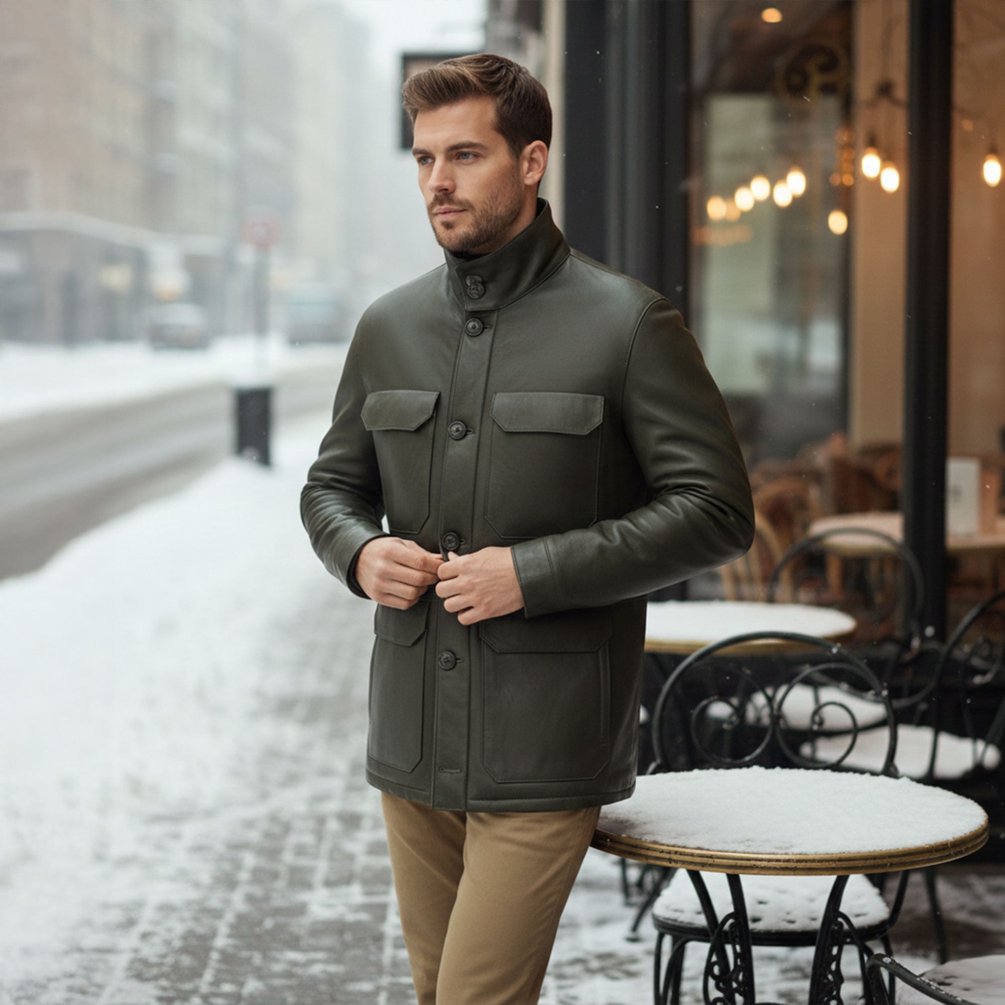 Aaron Shearling Coat-10