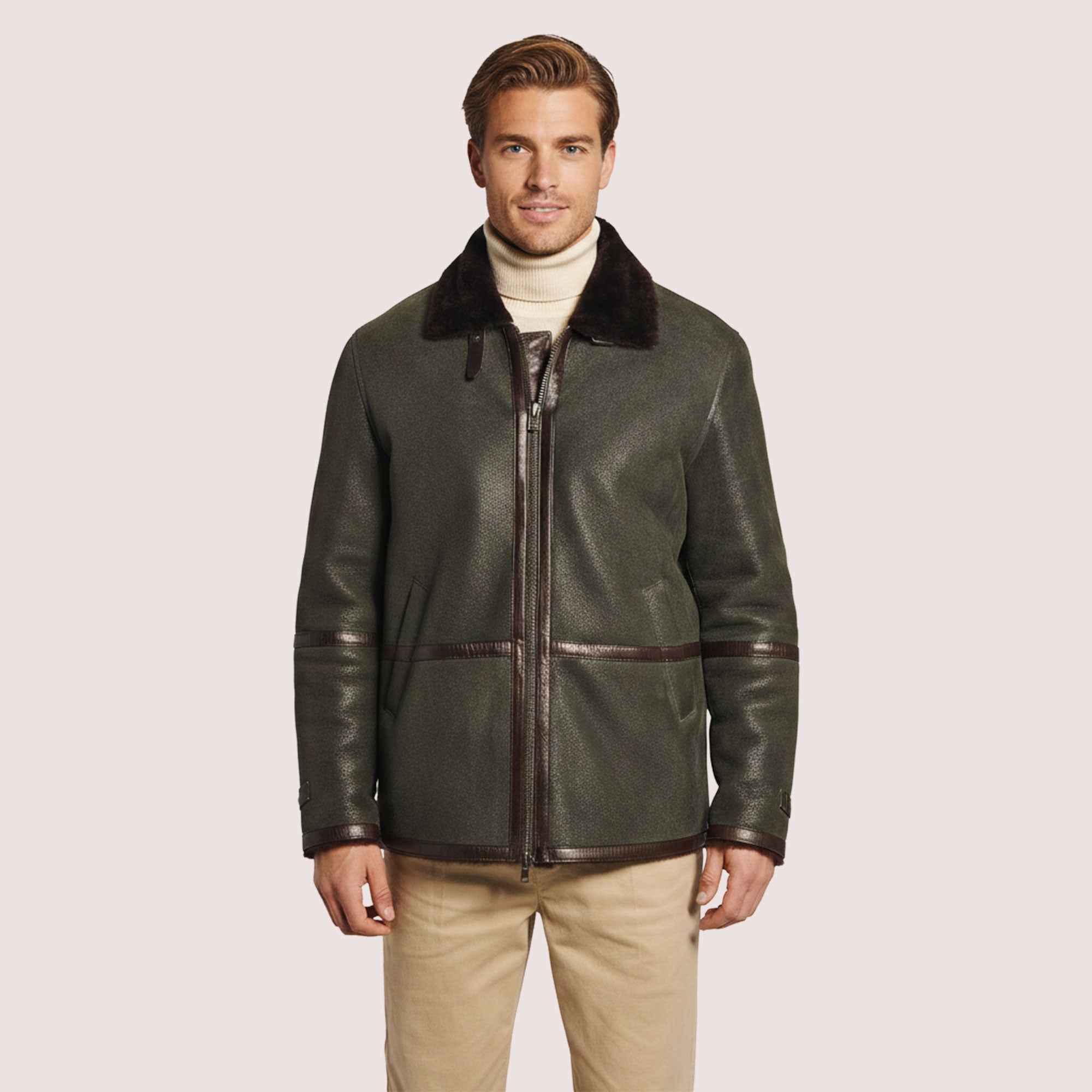Sierra B-3 Shearling Bomber Jacket