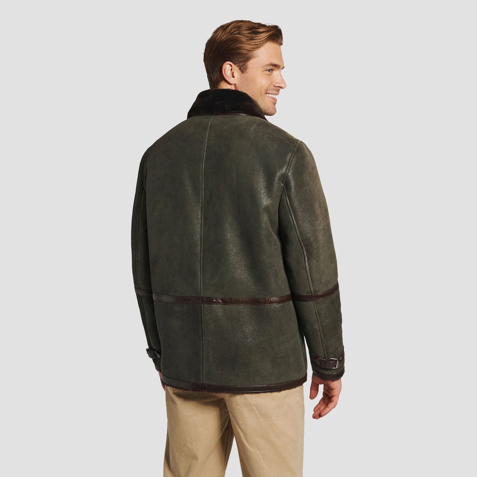 Sierra B-3 Shearling Bomber Jacket