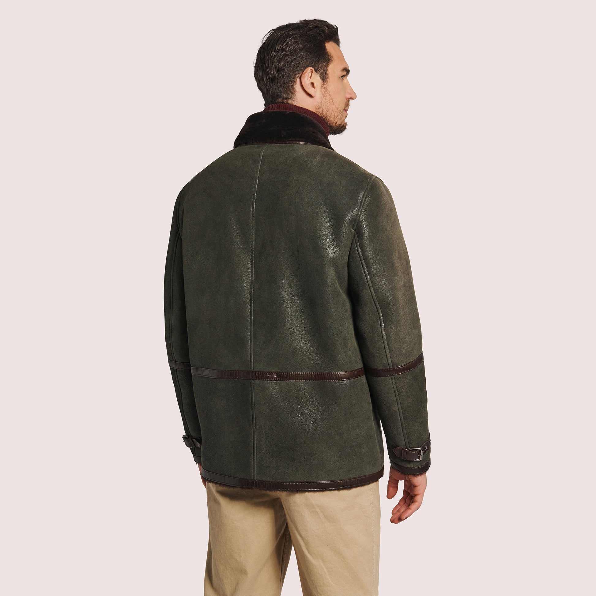 Sierra B-3 Shearling Bomber Jacket