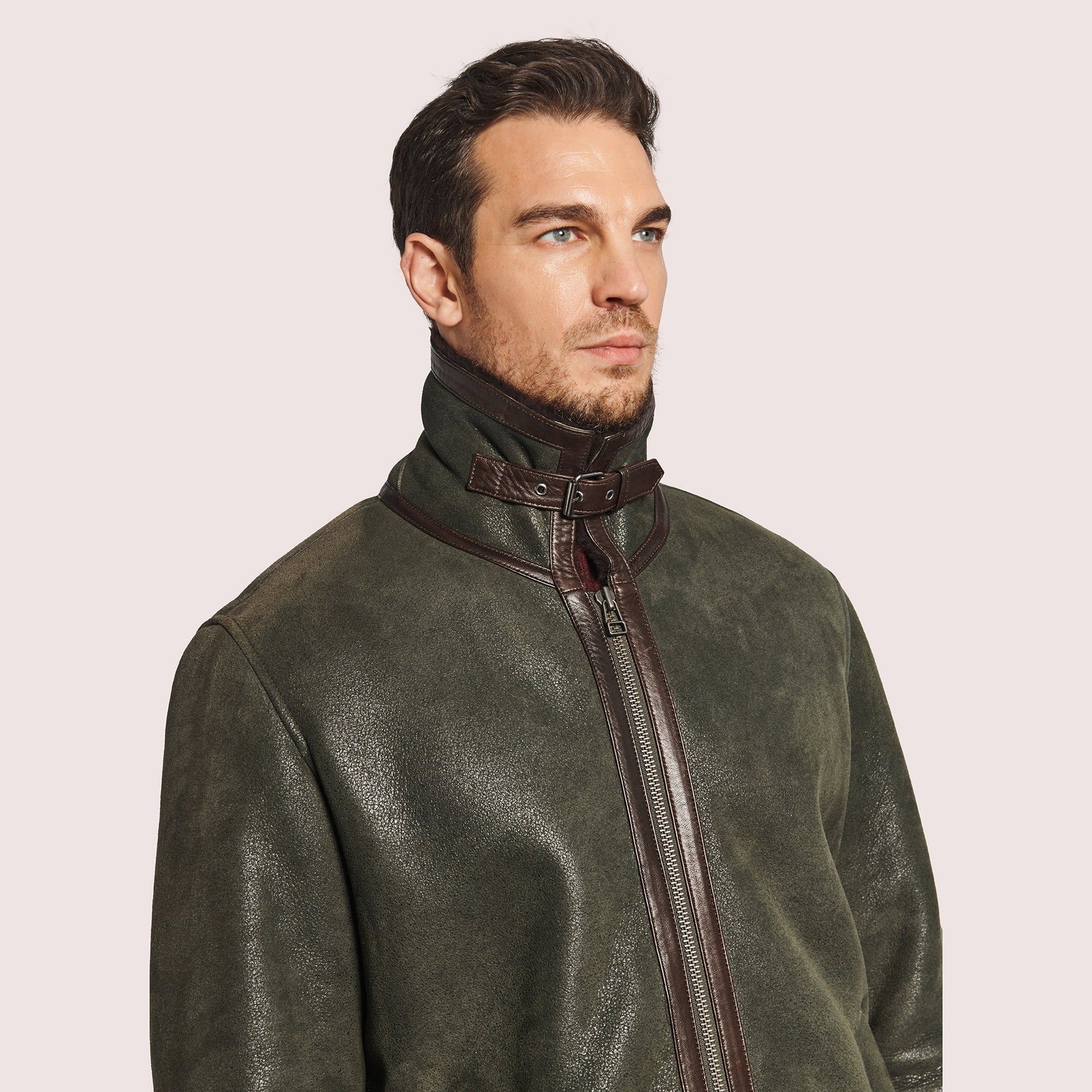 Sierra B-3 Shearling Bomber Jacket