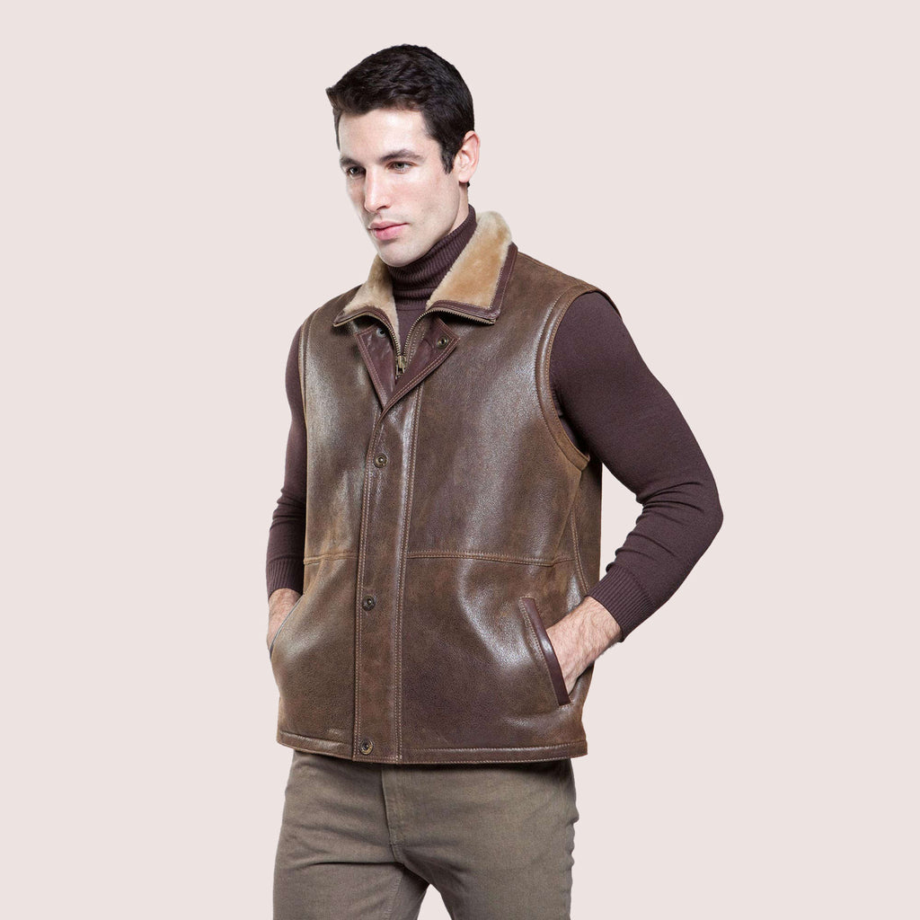 Austin Shearling Vest