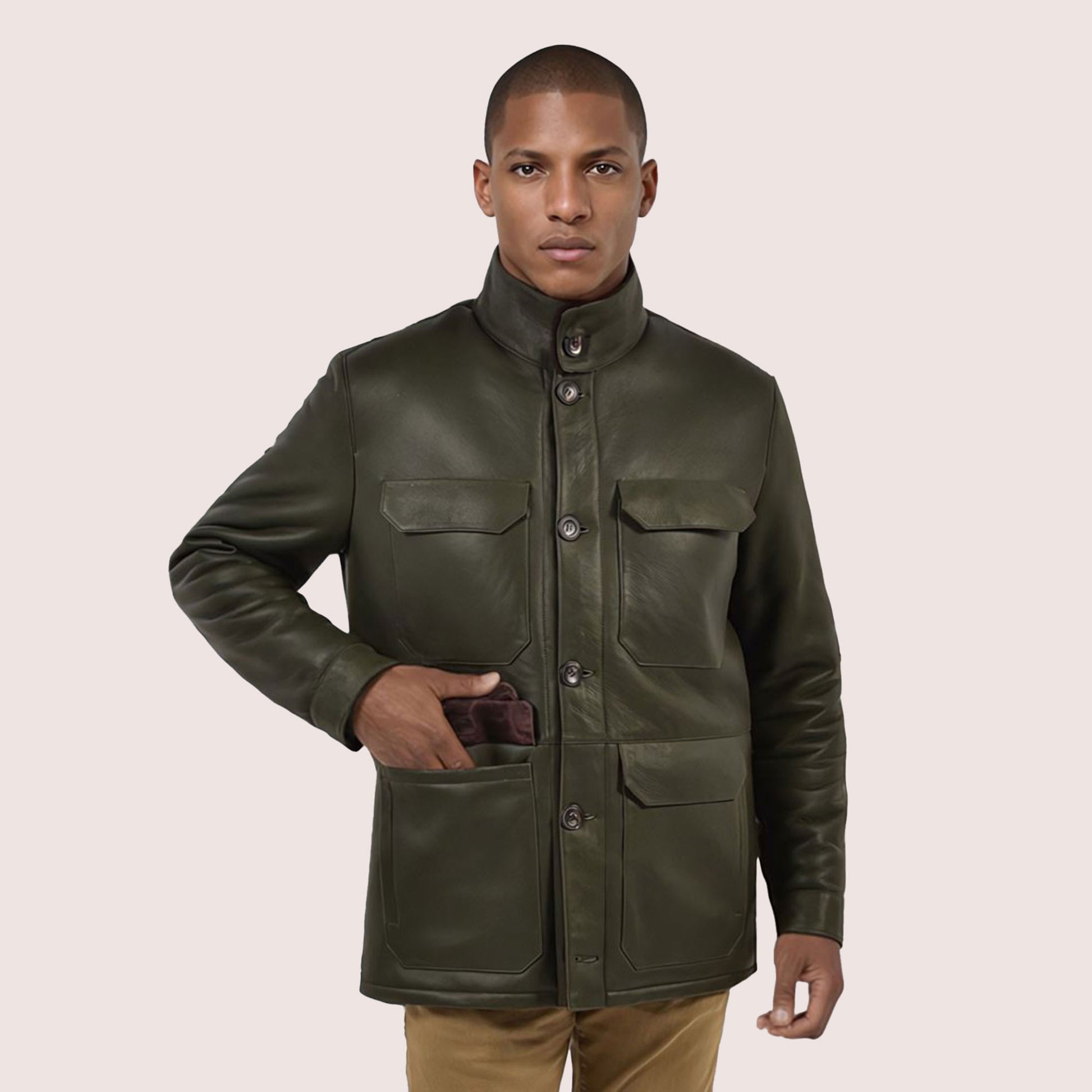 Aaron shearling coat