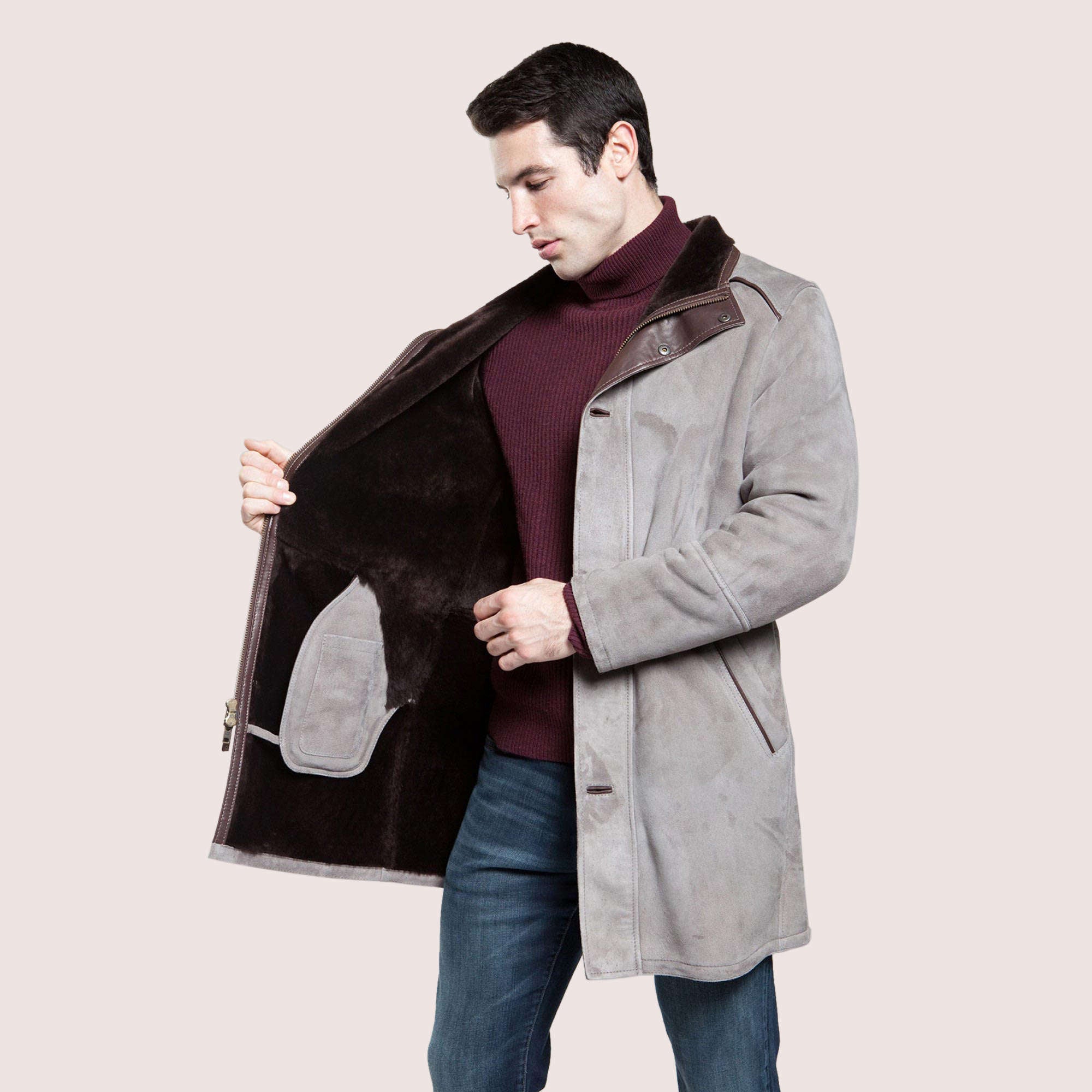 Greenwich Shearling Coat