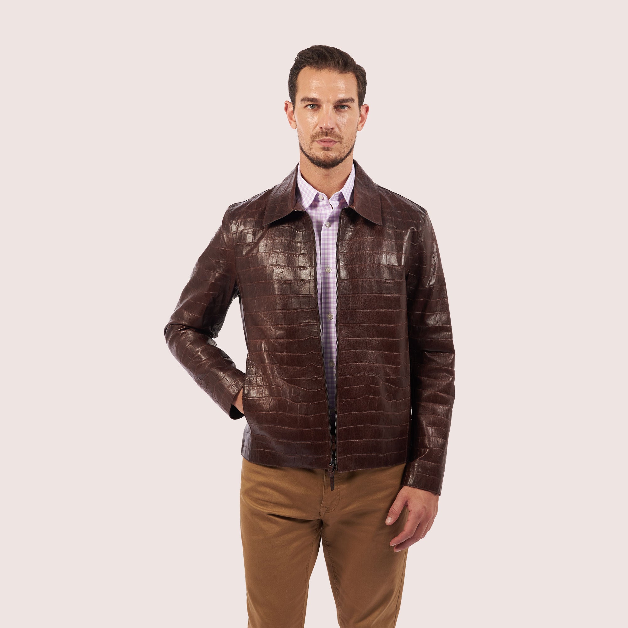 Garrett lambskin jacket