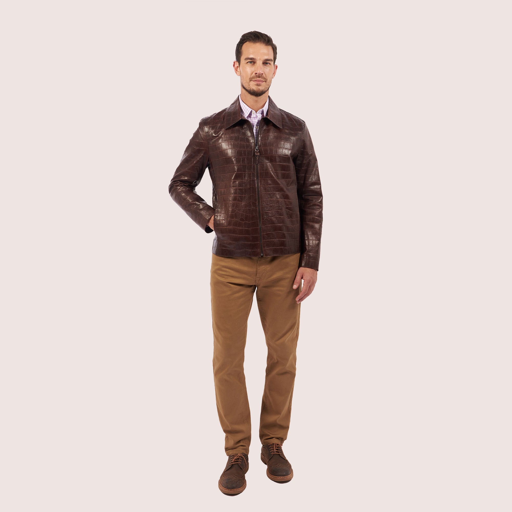 Garrett lambskin jacket