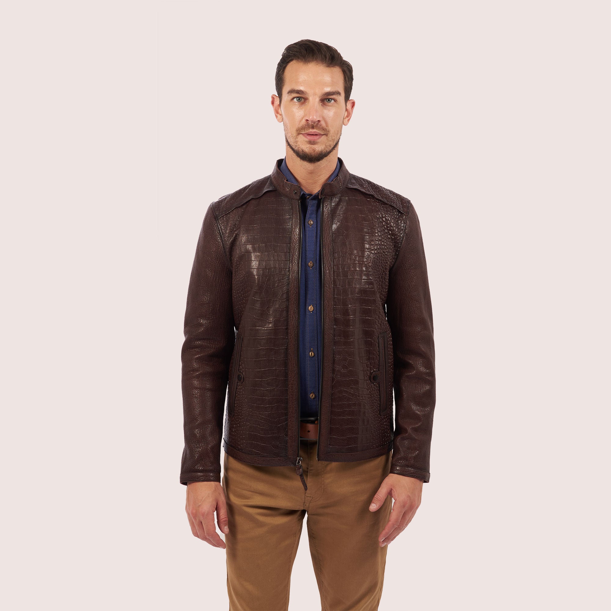 Gideon lambskin jacket