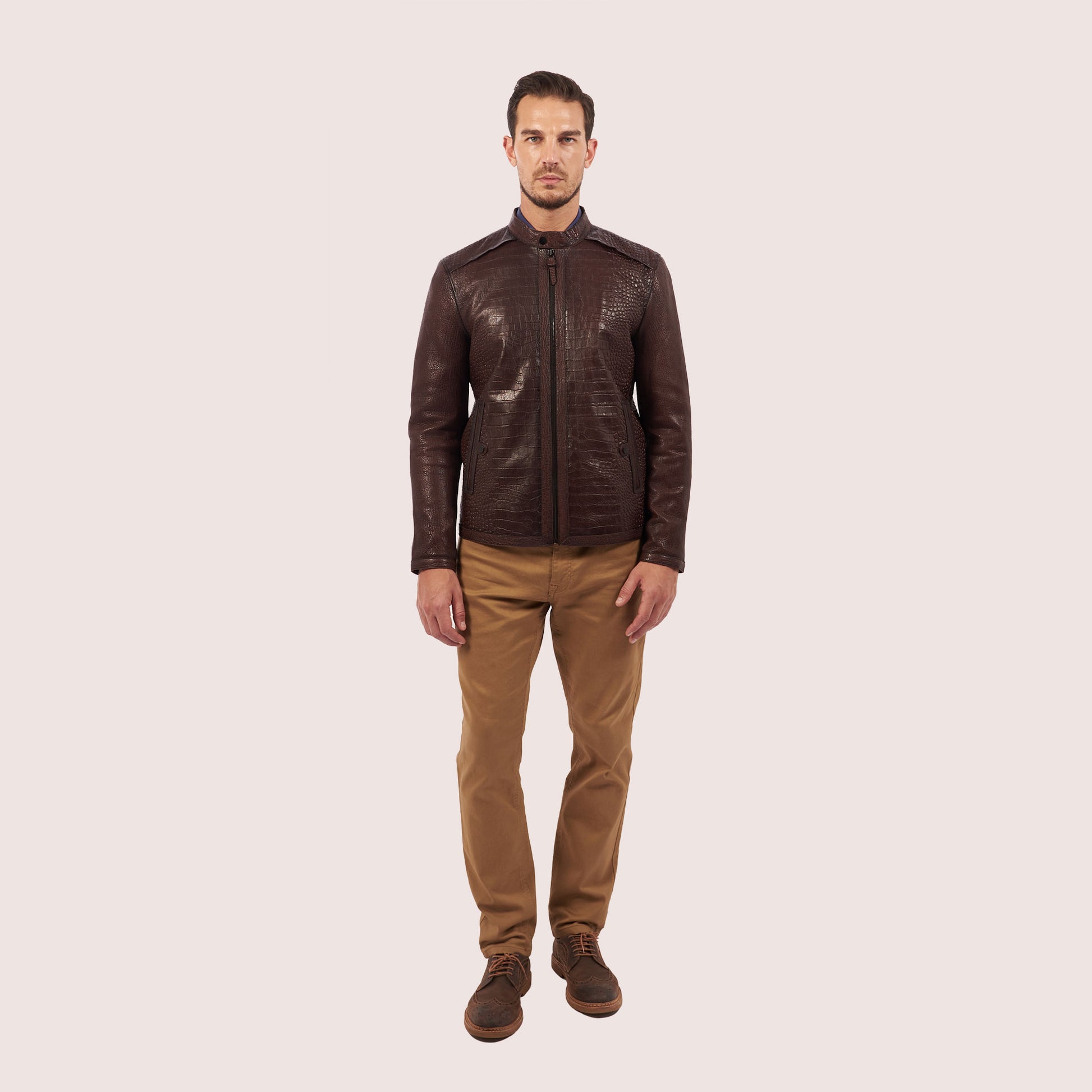 Gideon lambskin jacket