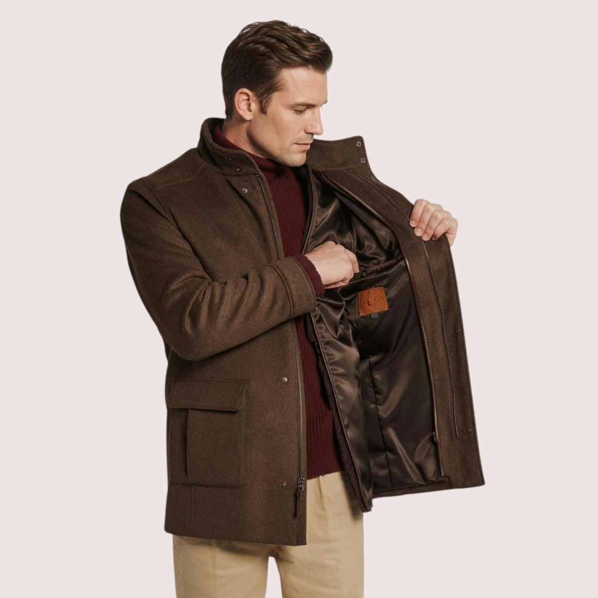 Cresson Cashmere/Wool Coat
