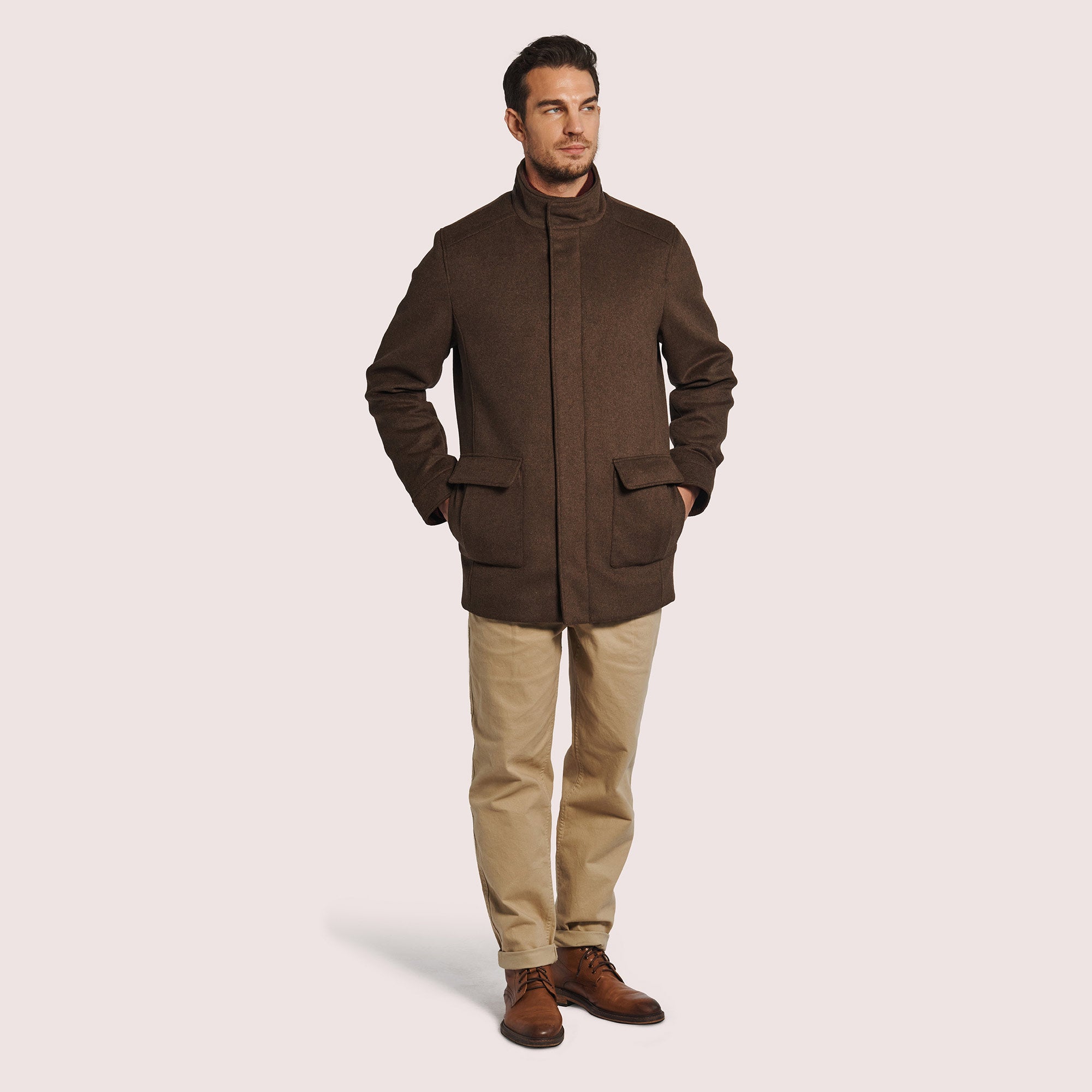 Cresson Cashmere/Wool Coat