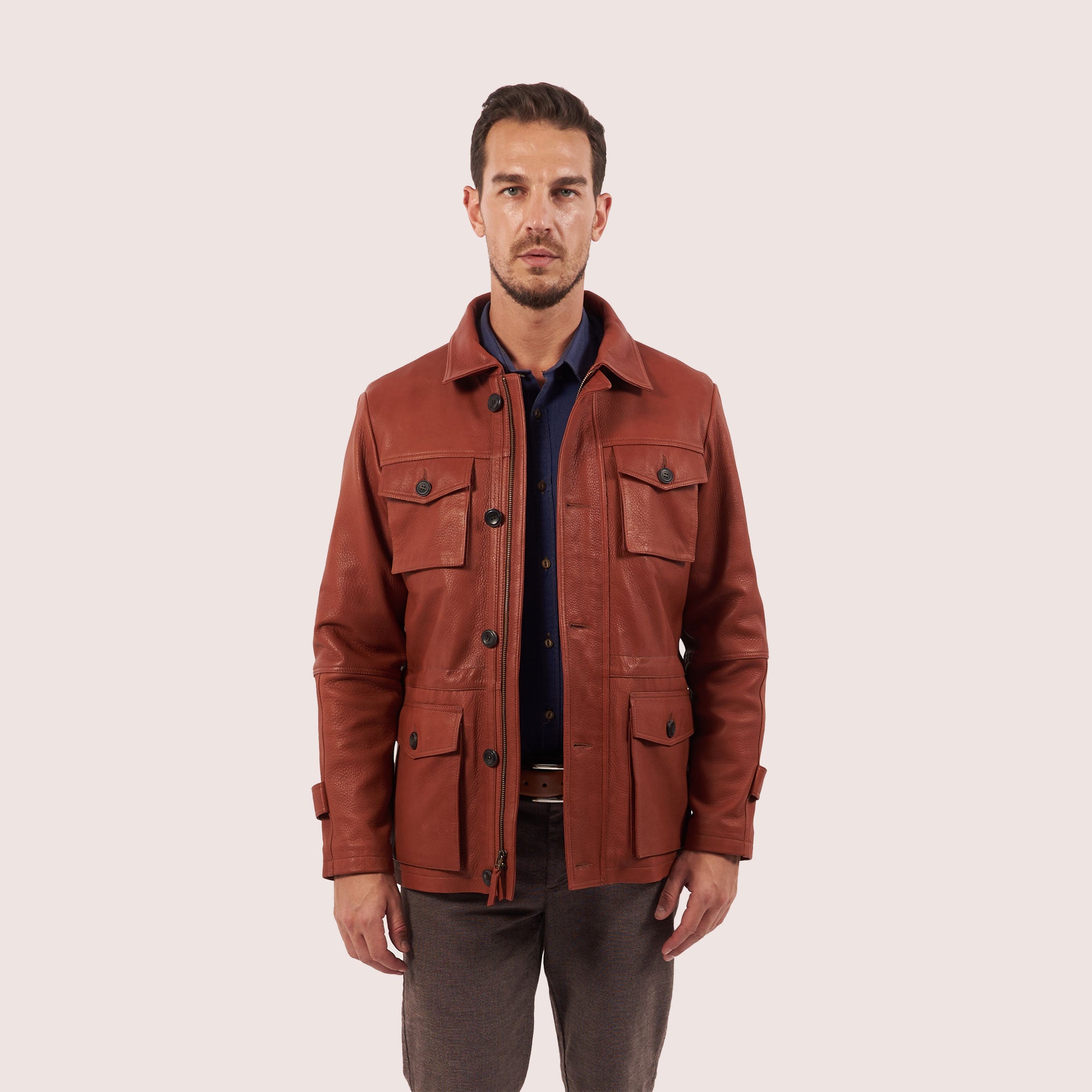 Baxter deerskin jacket