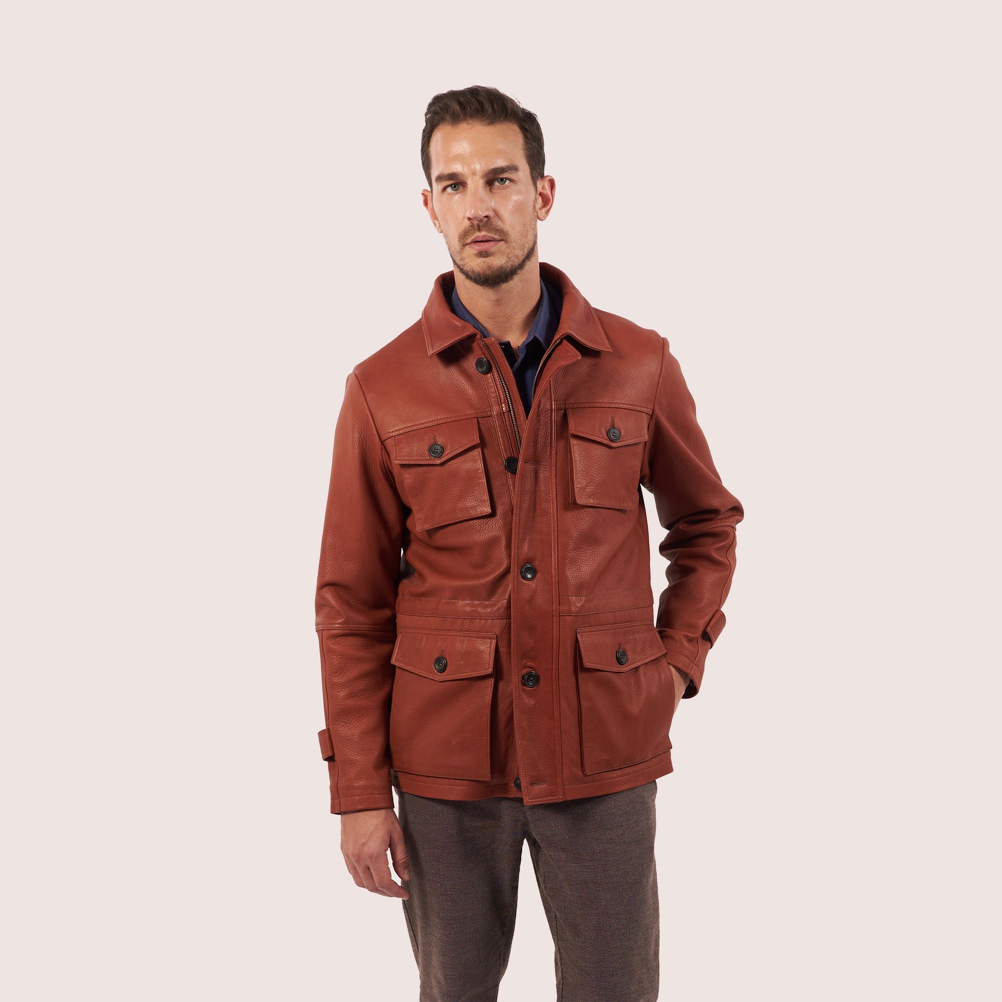Baxter deerskin jacket