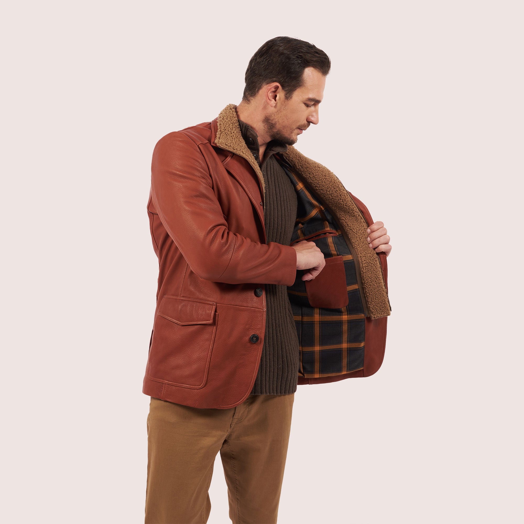 Jaxon Deerskin Jacket-3