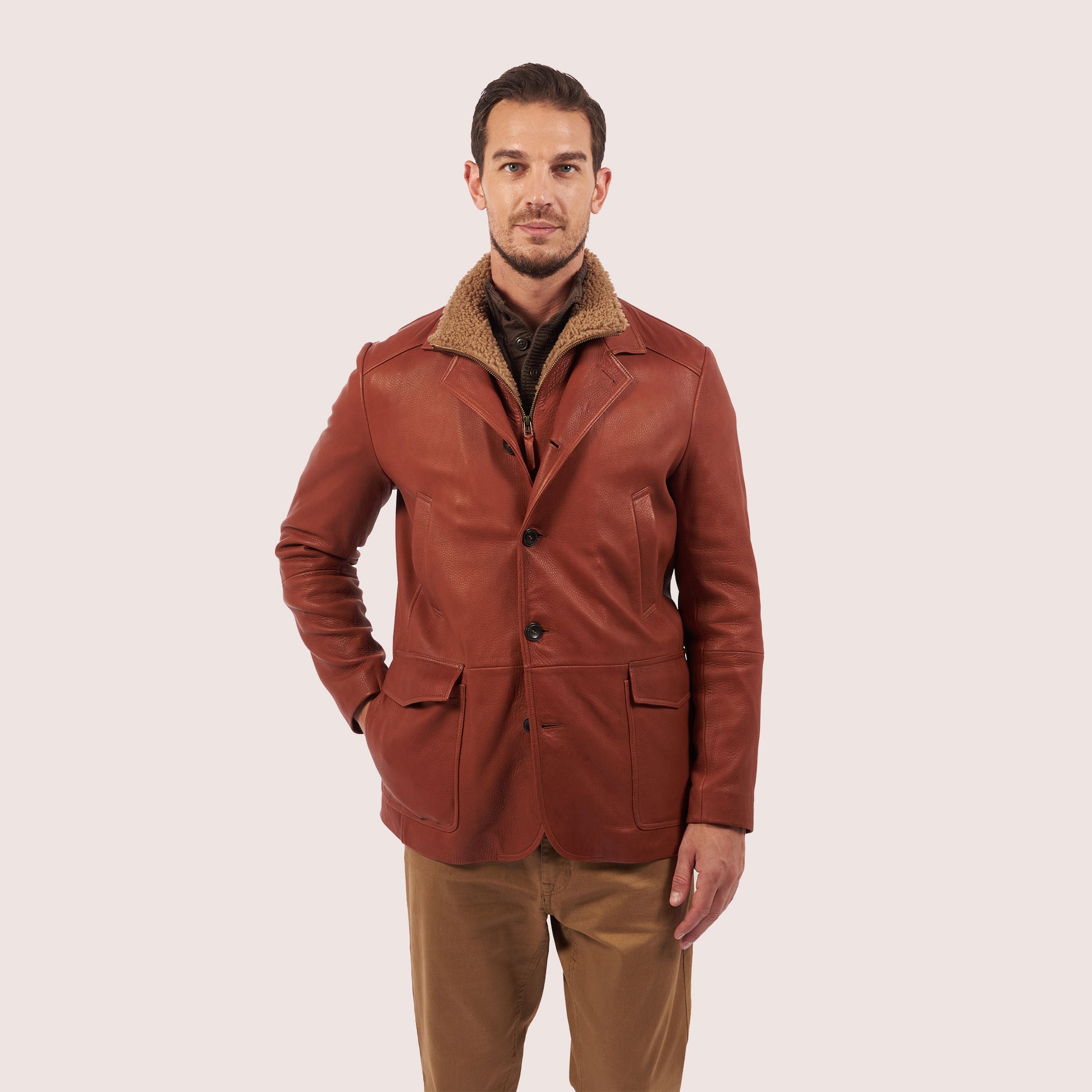 Jaxon deerskin jacket