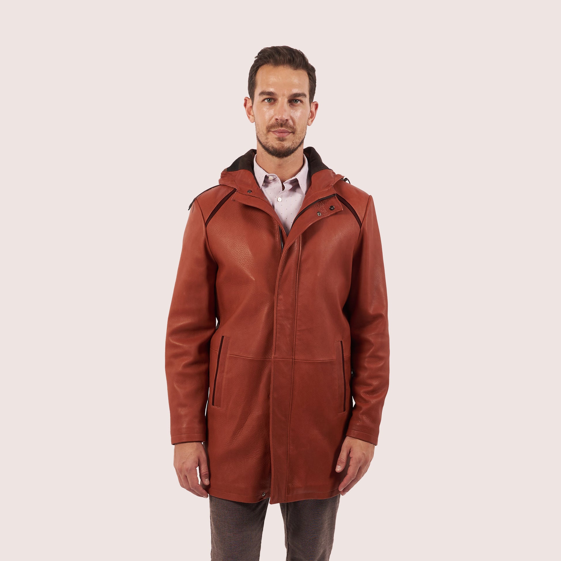 Boulder deerskin coat