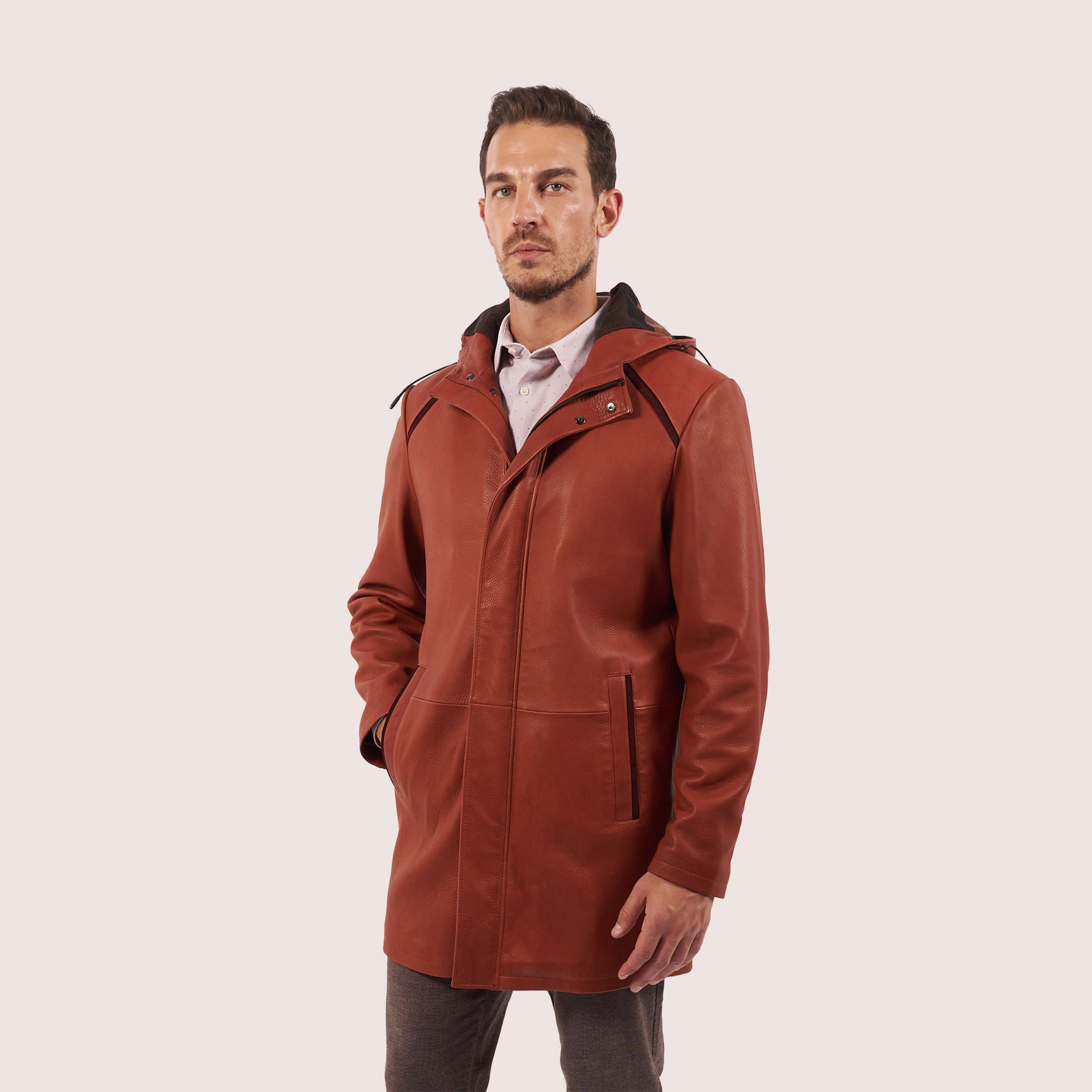 Boulder deerskin coat