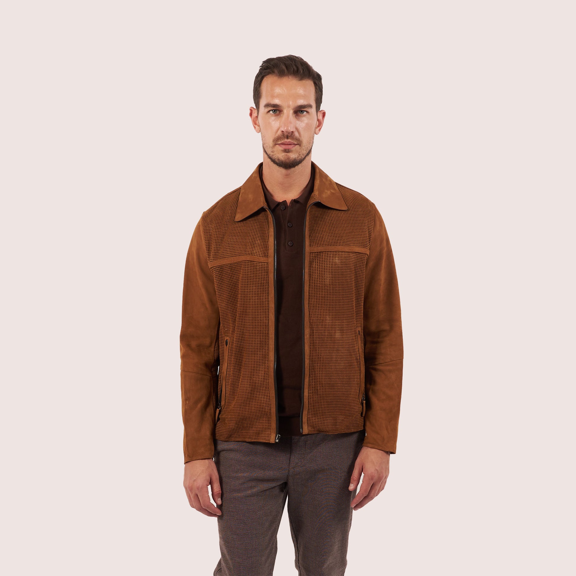 Easton goat suede jacket