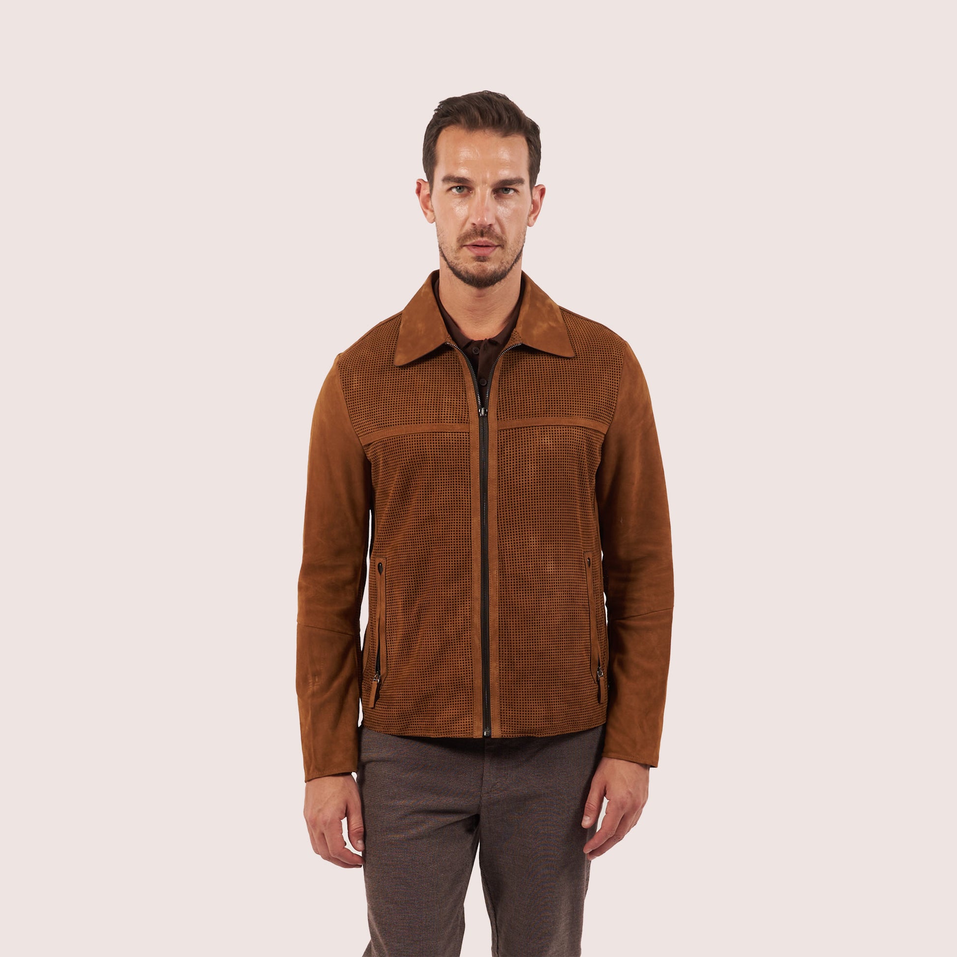 Easton goat suede jacket