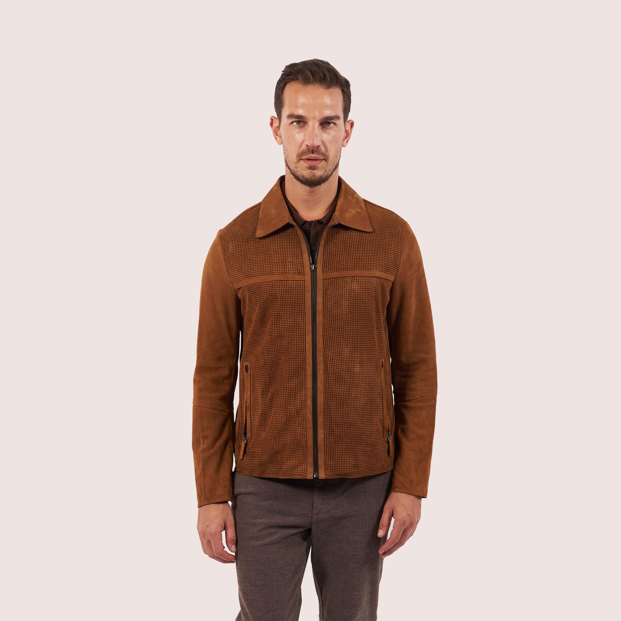 Easton goat suede jacket