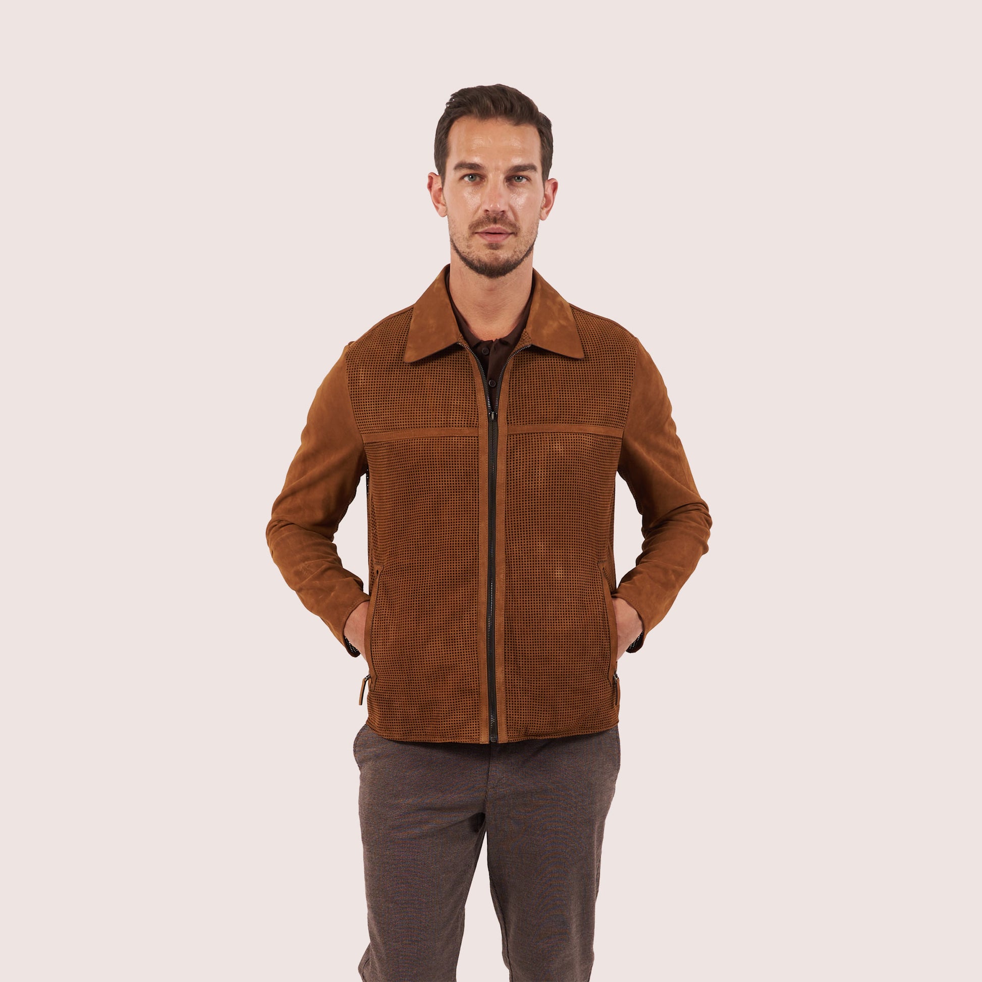Easton goat suede jacket